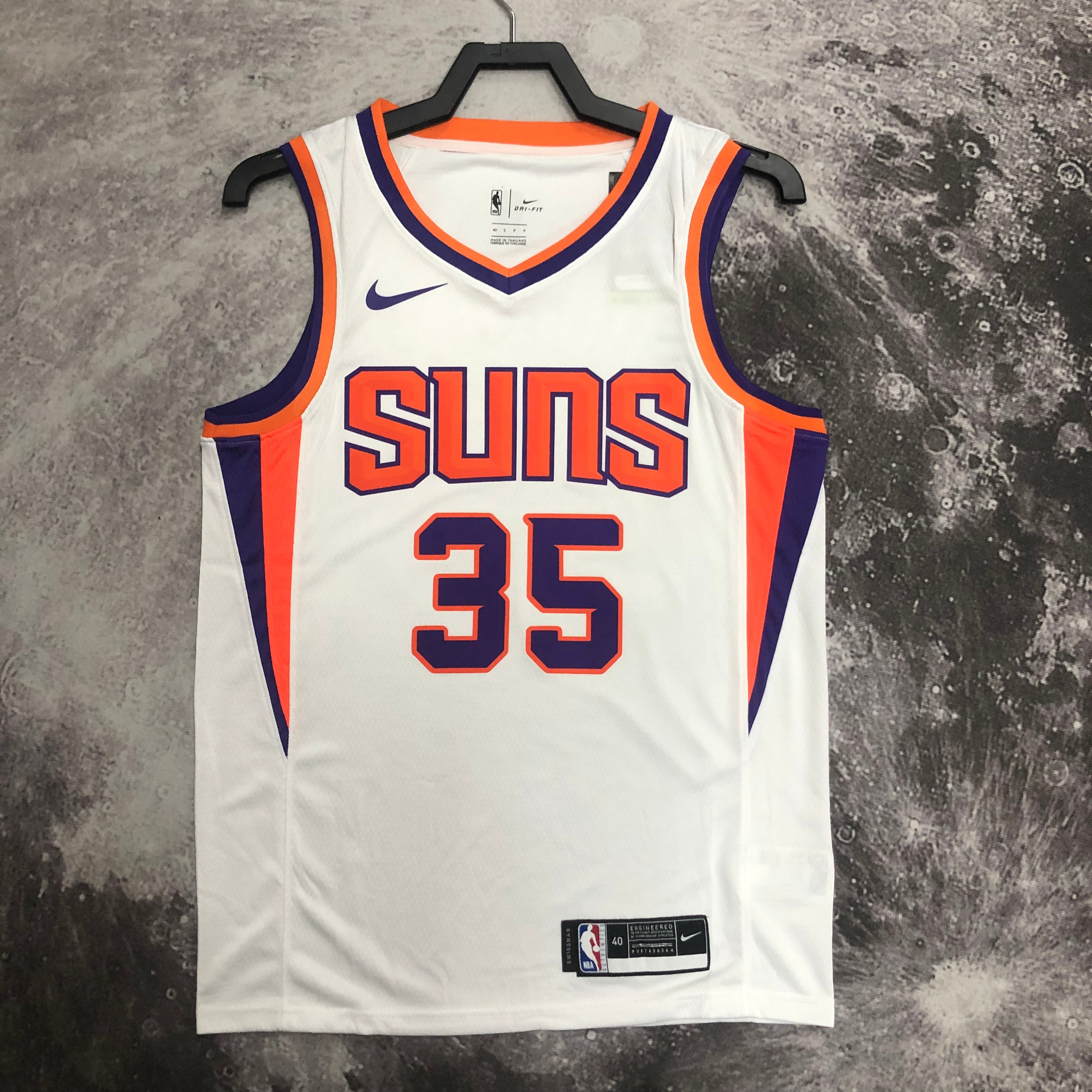 SUNS white 35 Durant