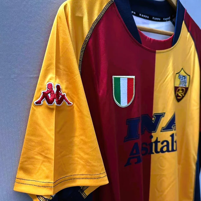 2001-2002 AS ROMA Home