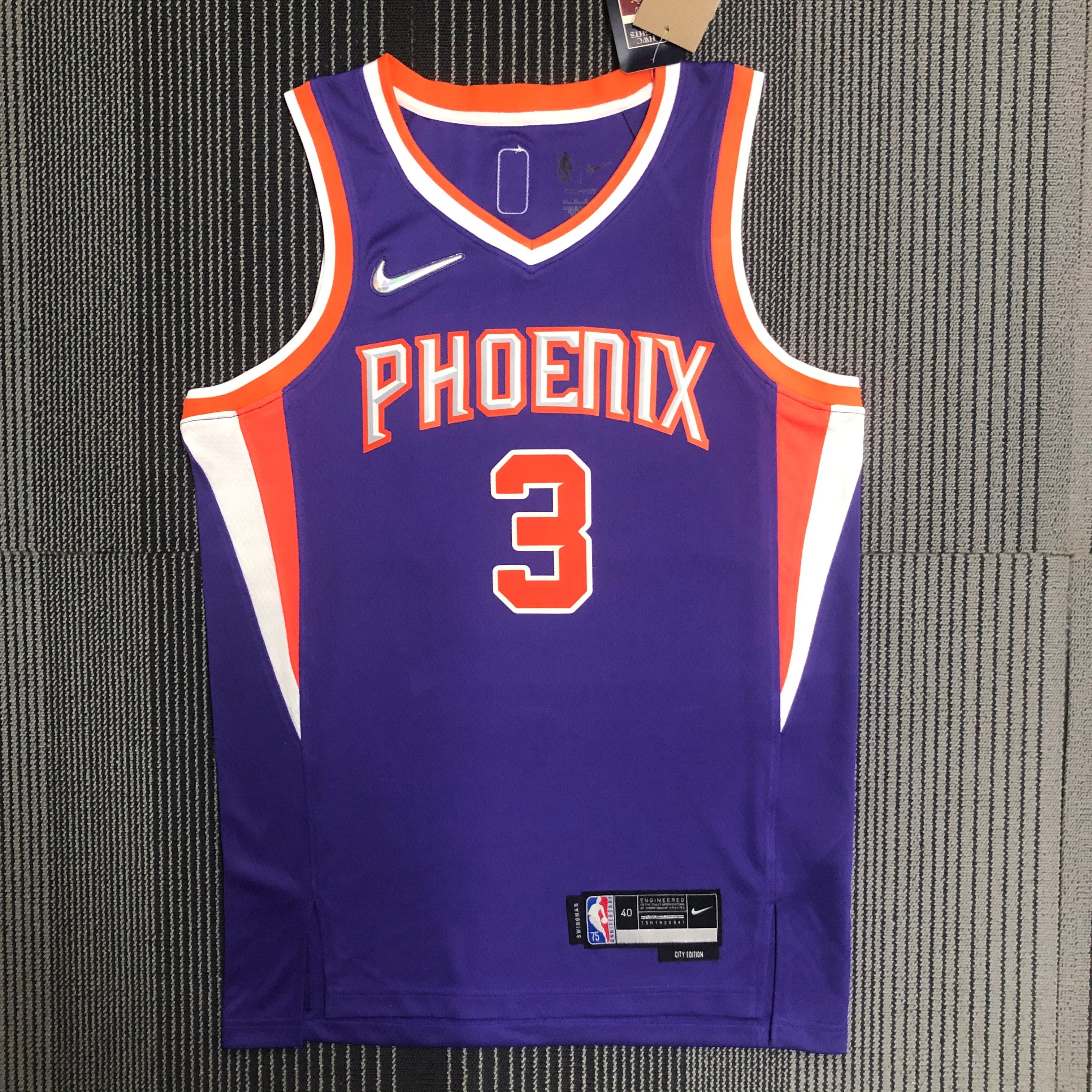 75th anniversary SUNS purple No. 3 Paul