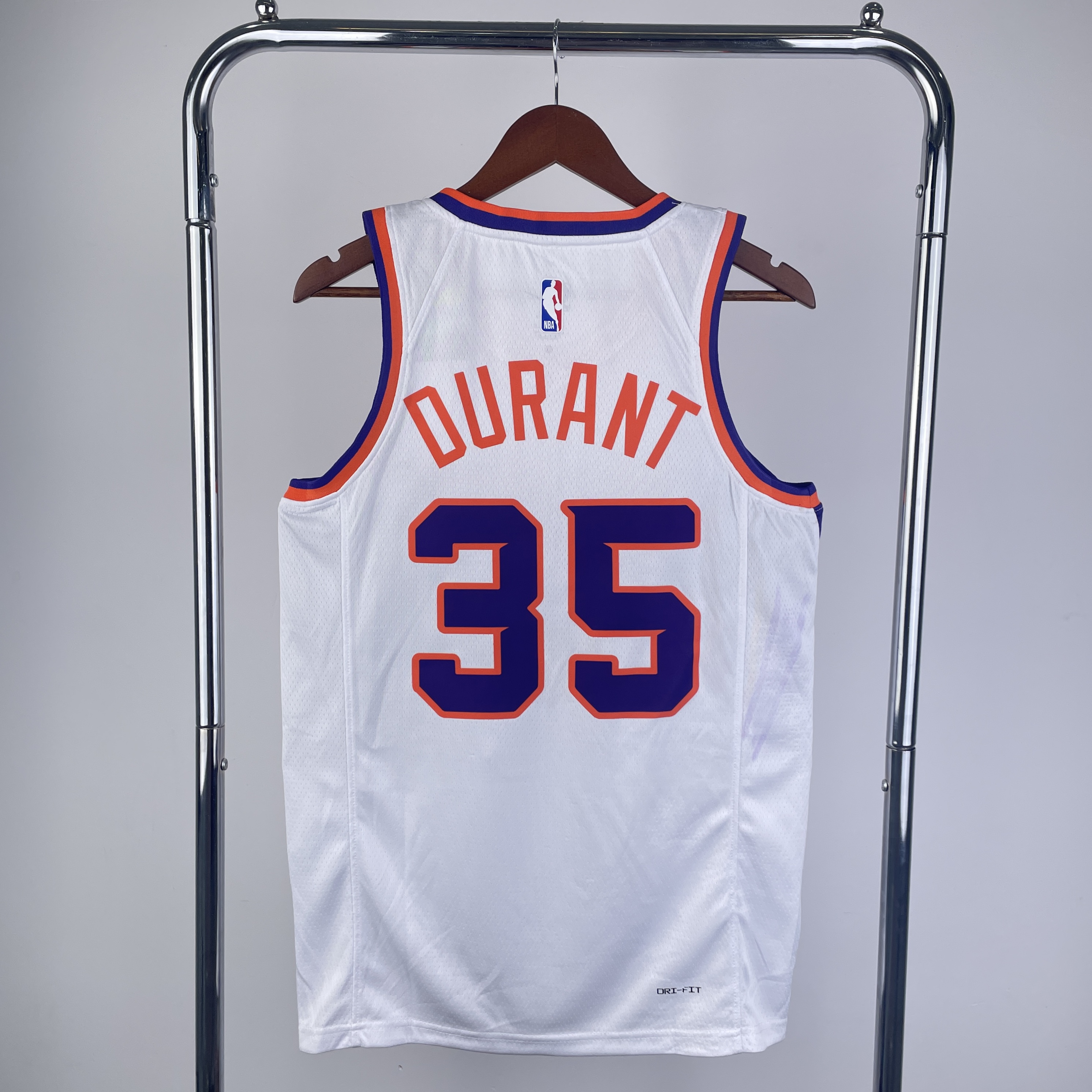 23 SUNS white # 35 Durant