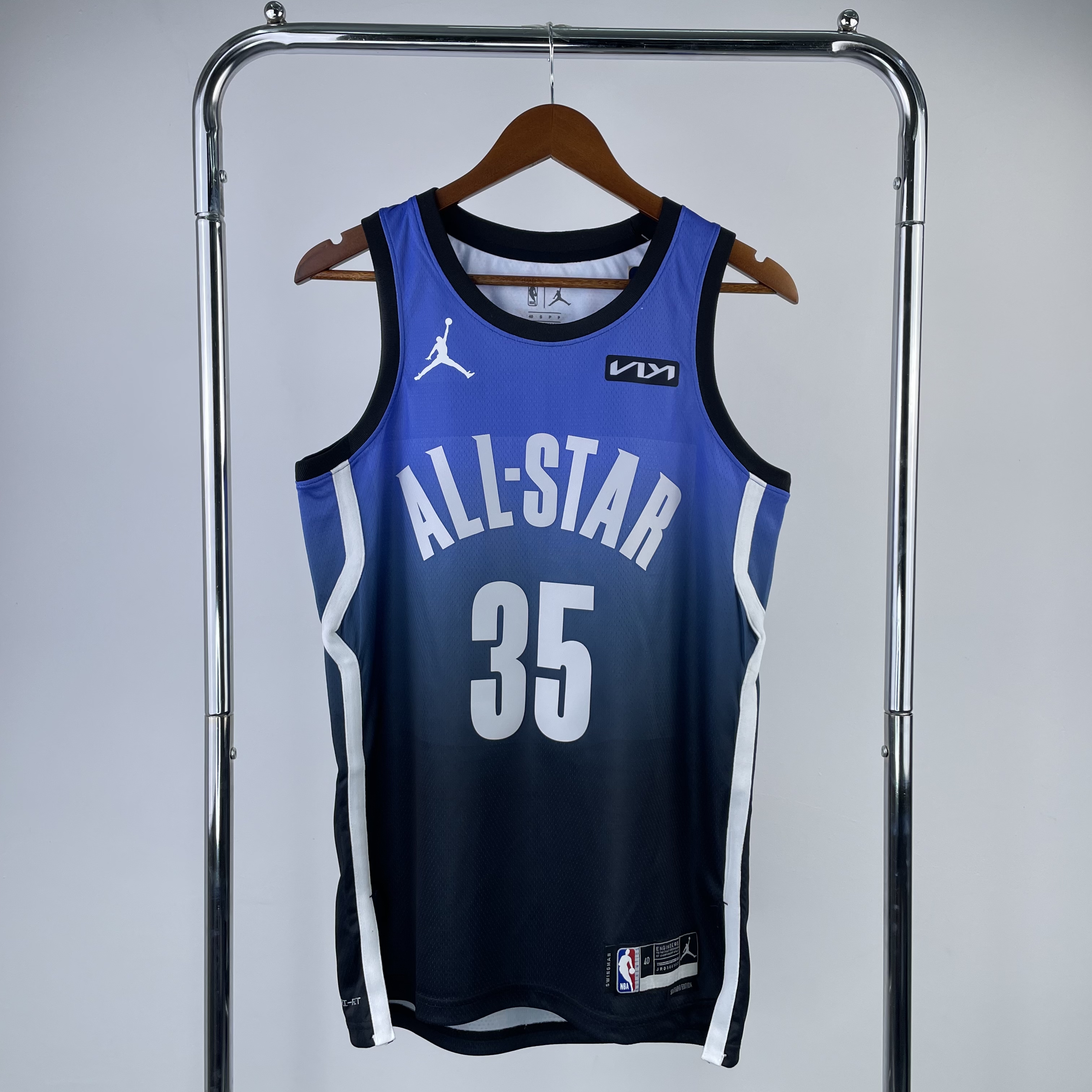 23 season All-Star blue # 35 Durant