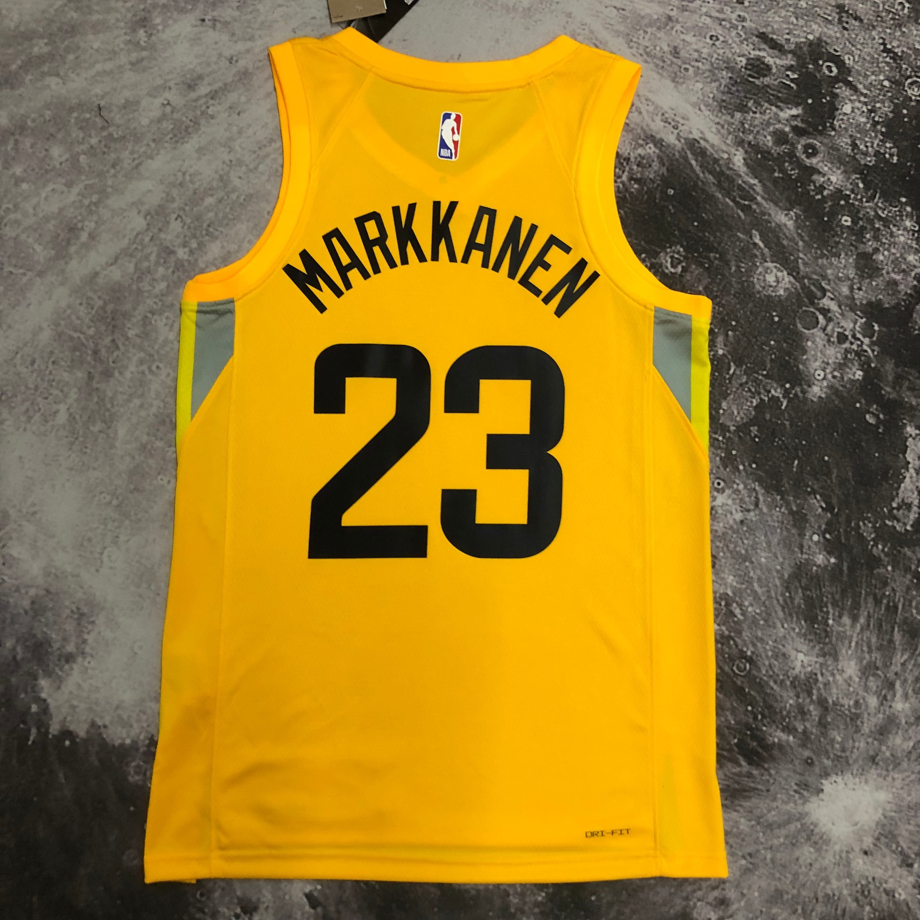 23 season Jazz road yellow 23rd Markkanen