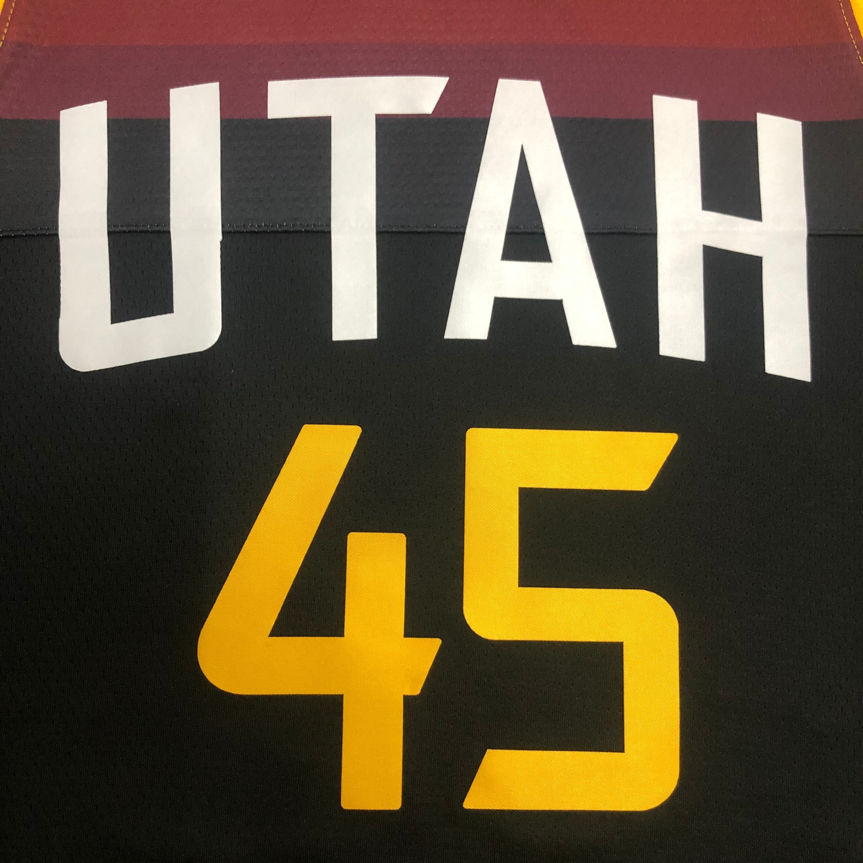 Season 21 Jazz City jersey No. 45 Mitchell