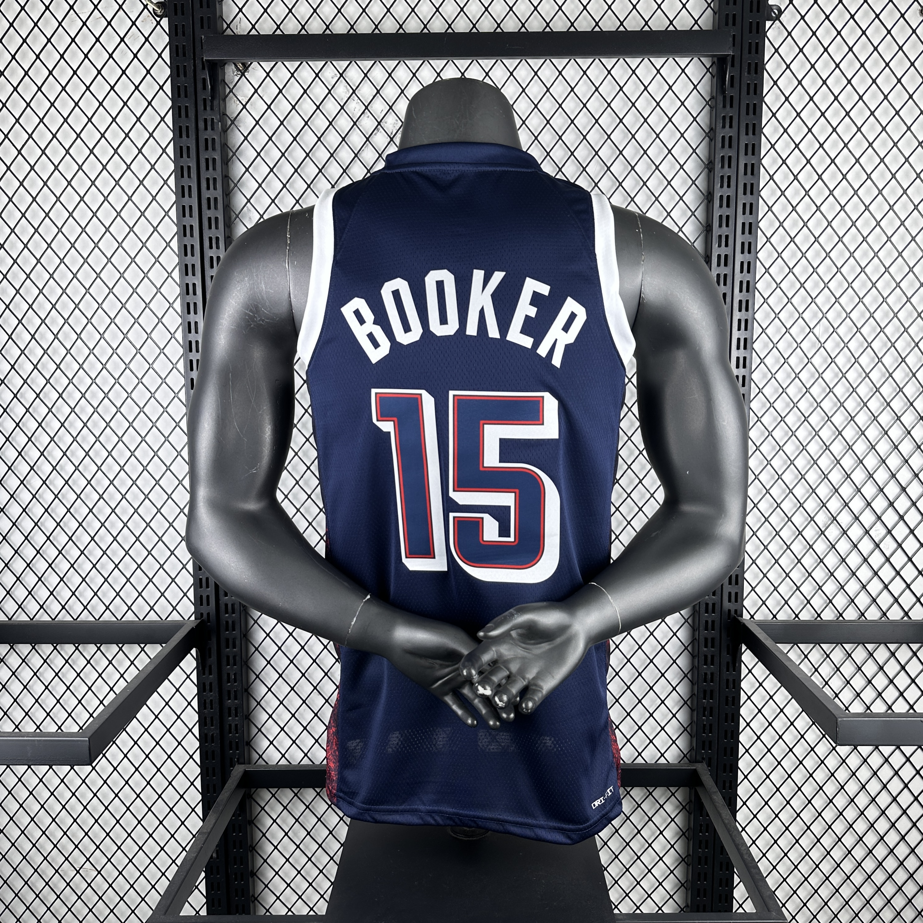 '24 Olympic Team USA Navy blue # 15 Booker