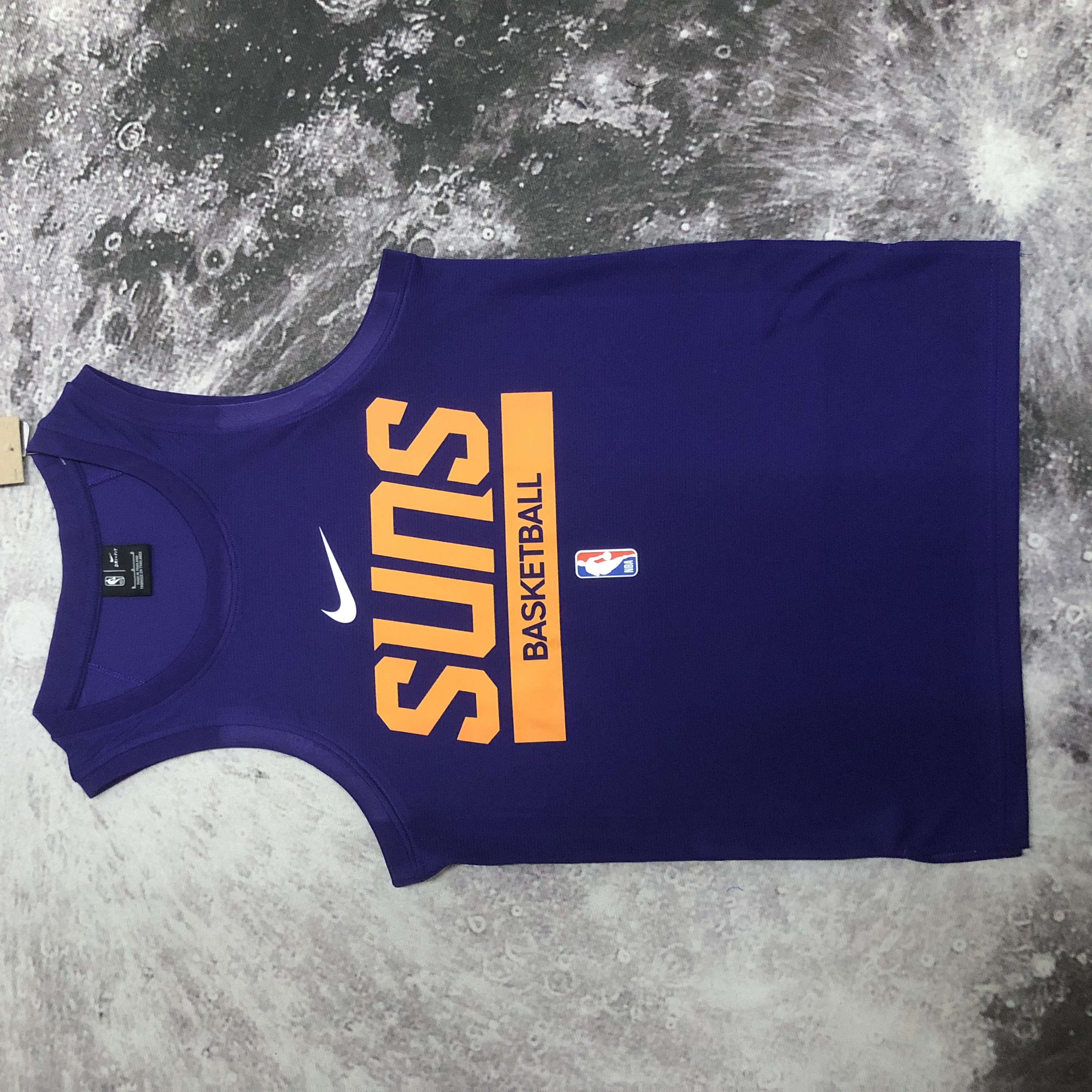 23 season Suns Purple Player Edition Training Vest