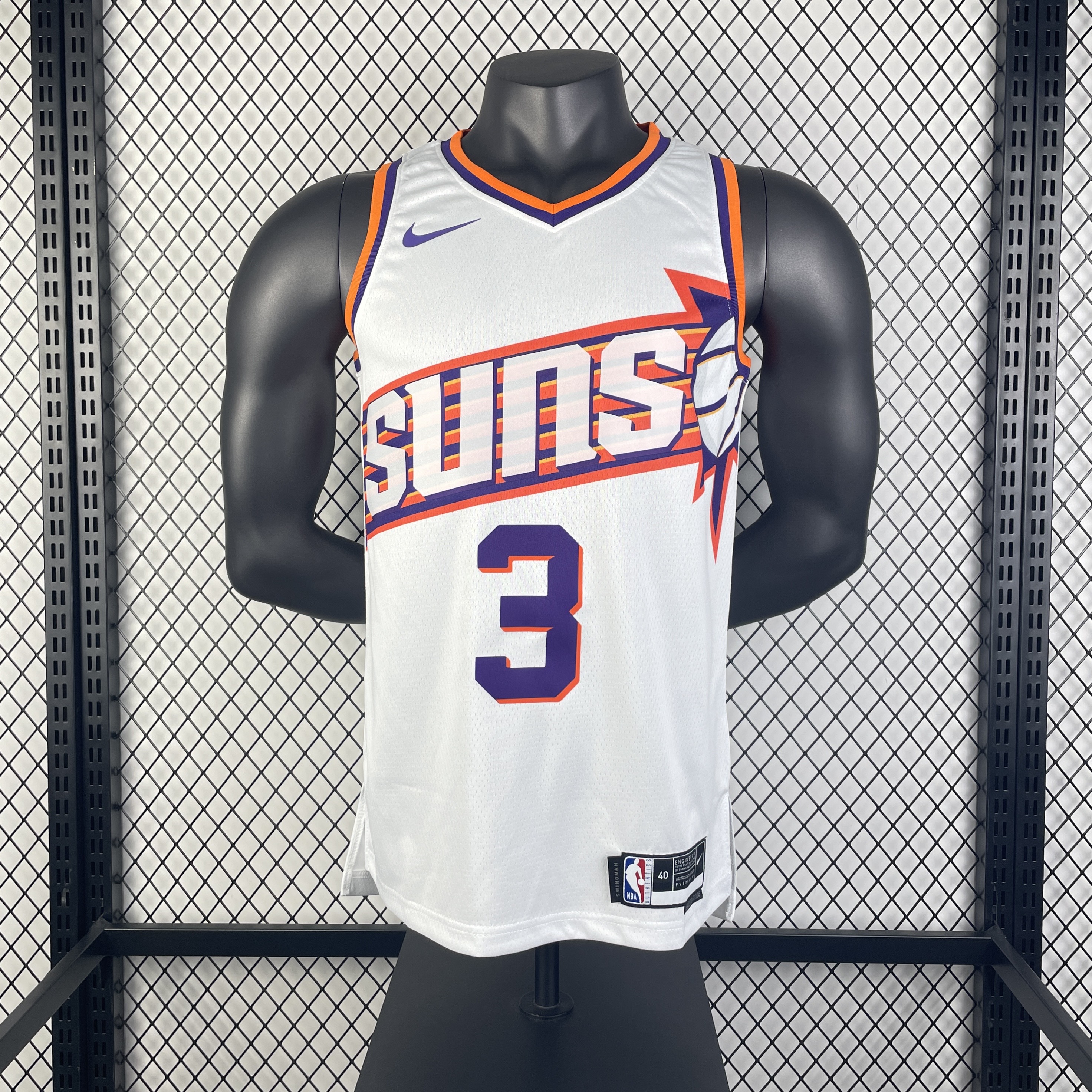 24 SUNS home white No. 3 Beal