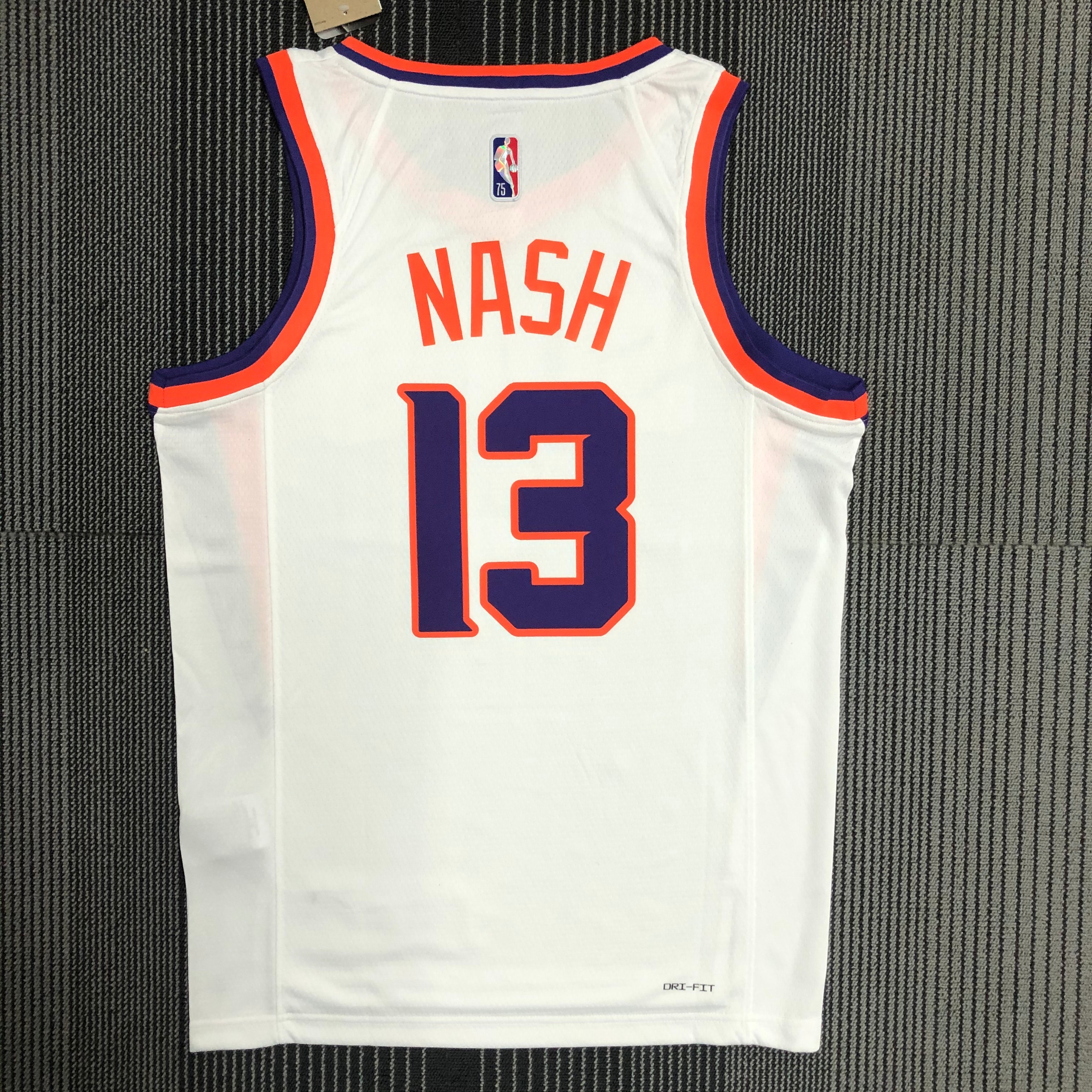 75th anniversary SUNS white 13 Nash