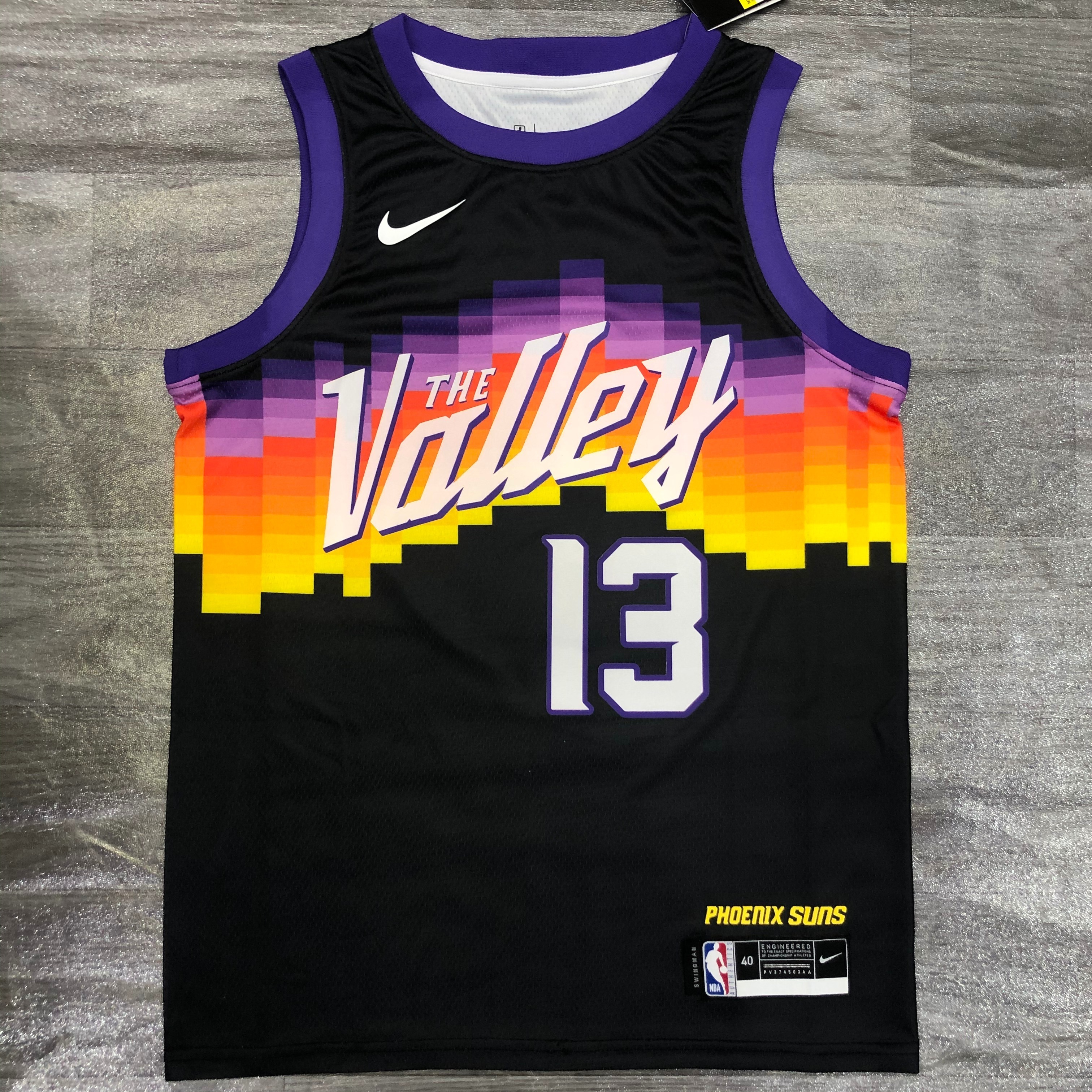 SUNS 'season 21 City edition # 13 Nash
