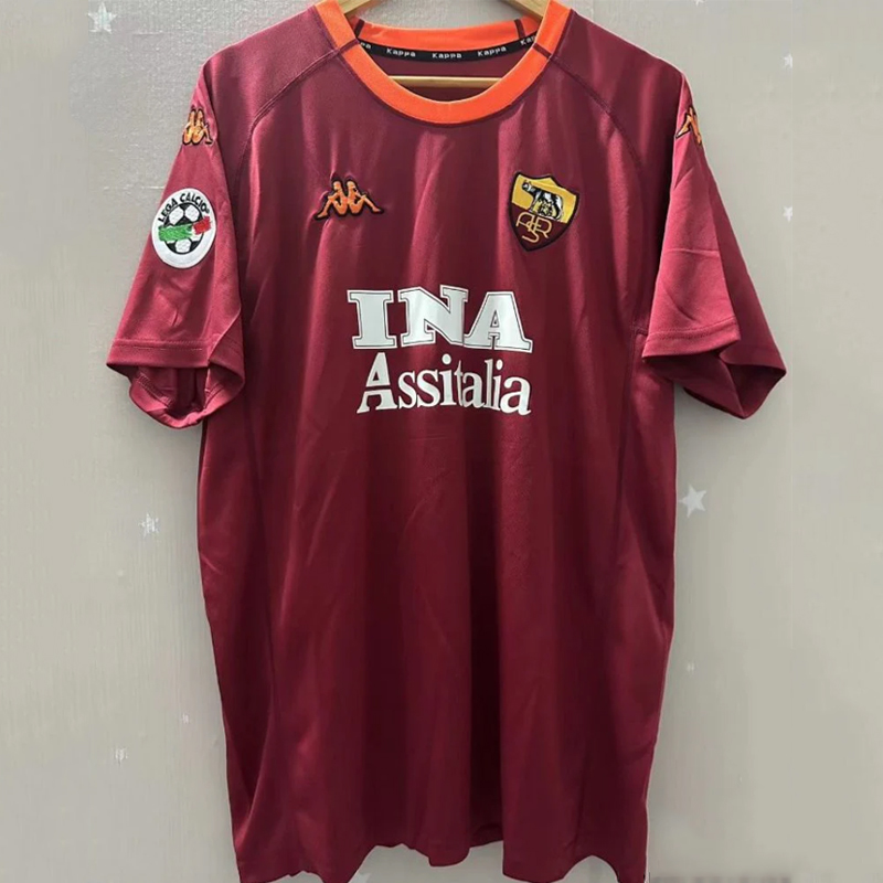 2000-2001 AS ROMA Home