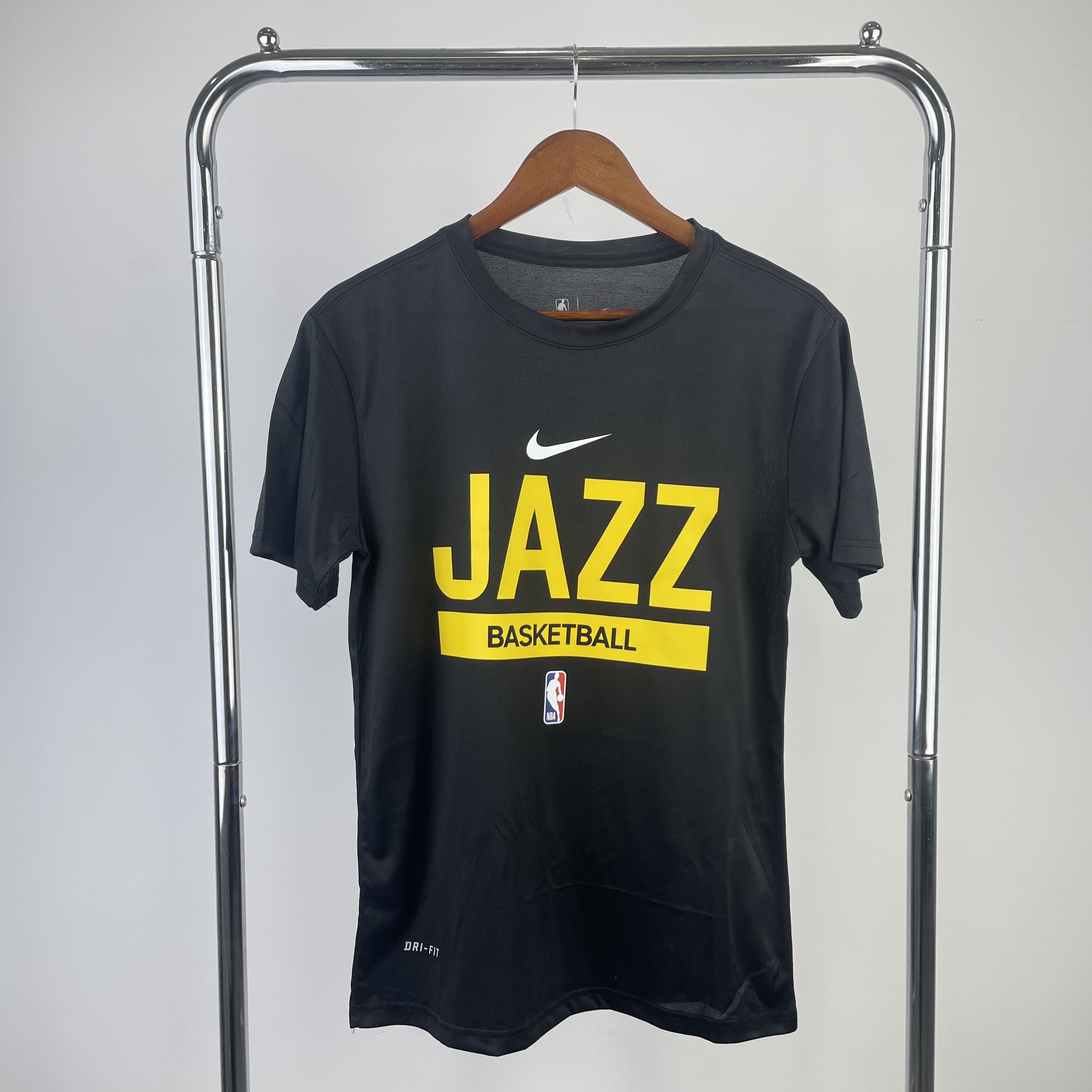 '23 Jazz practice black quick dry T-shirt short sleeve