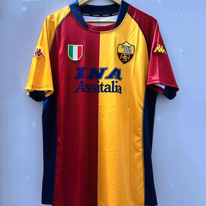2001-2002 AS ROMA Home