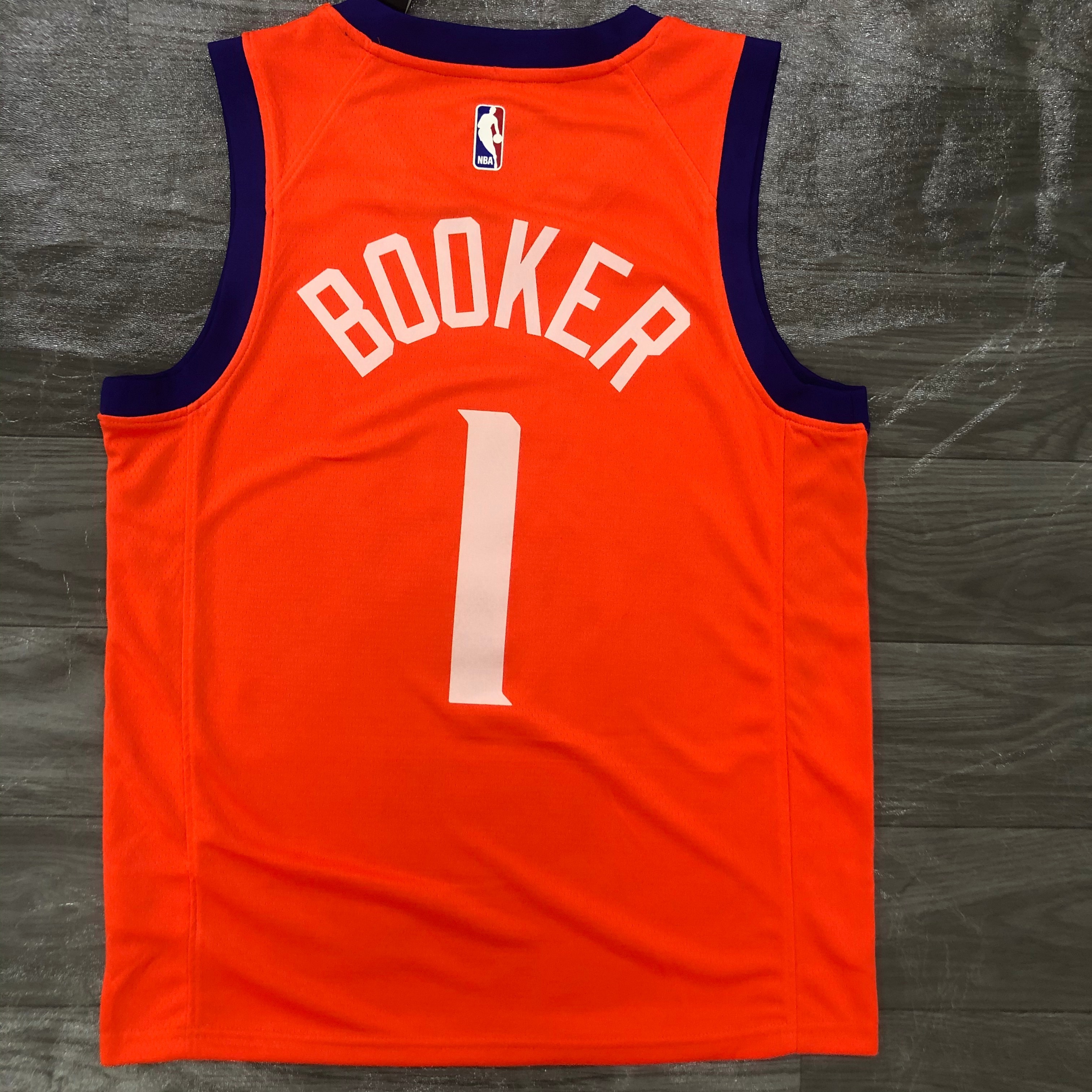 21 SUNS Jordan theme Orange # 1 Booker
