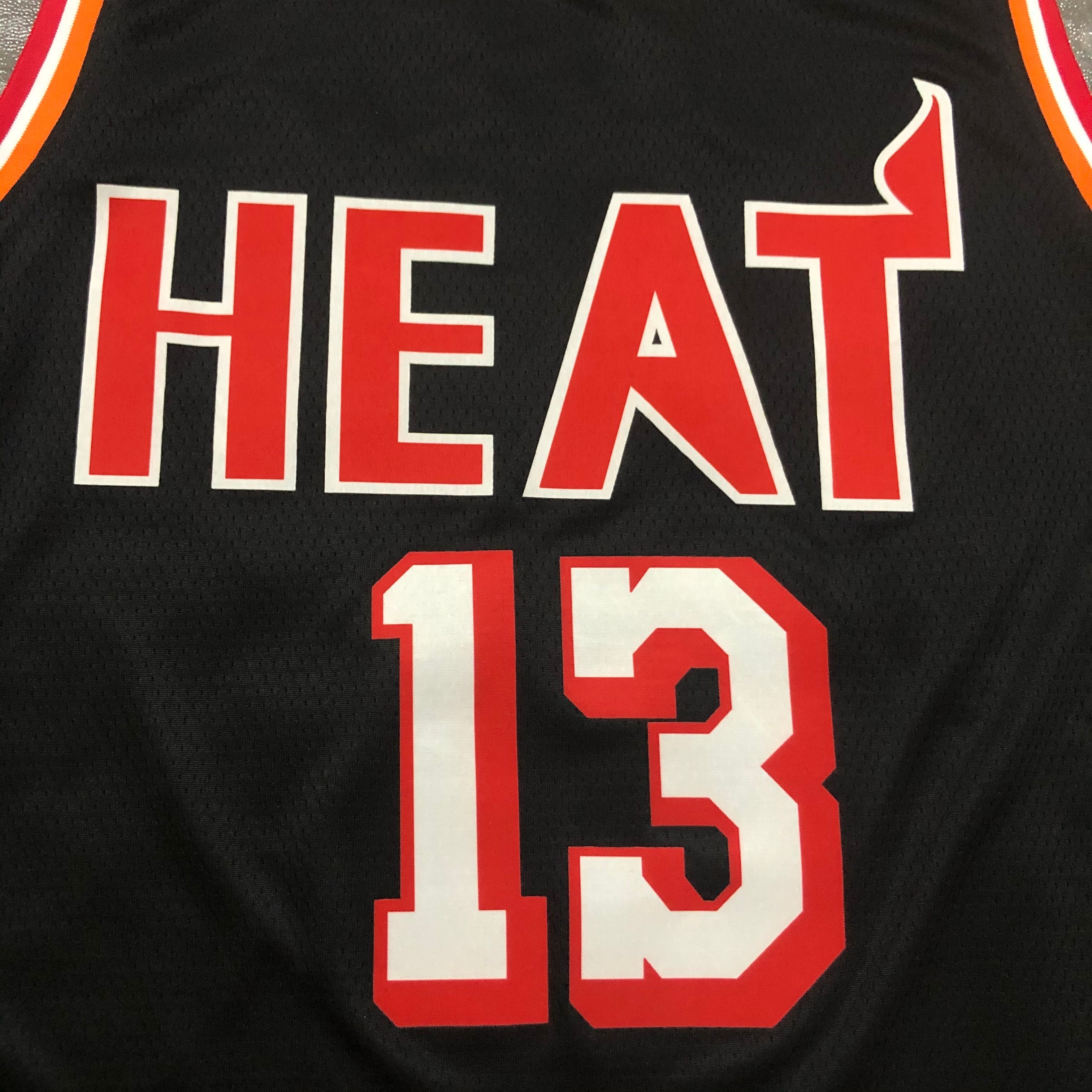 '18 Heat throwback night black 13 Adebayo