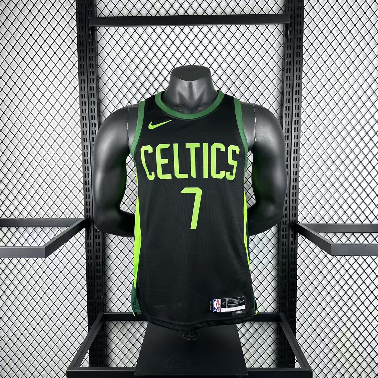 Season 25 Celtics City Edition # 7 Brown