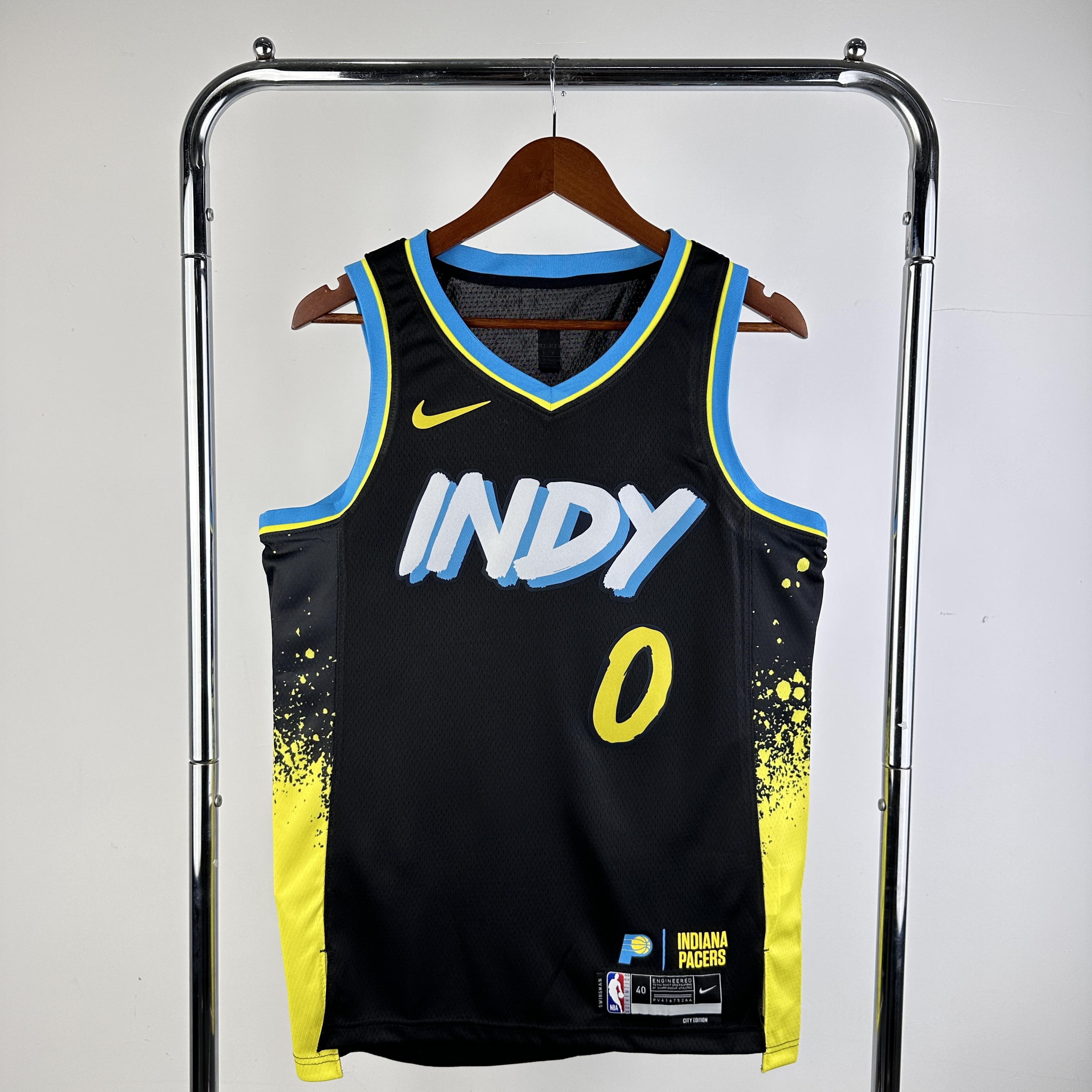 Season 24 Pacers City Edition No. 0 Halliburton