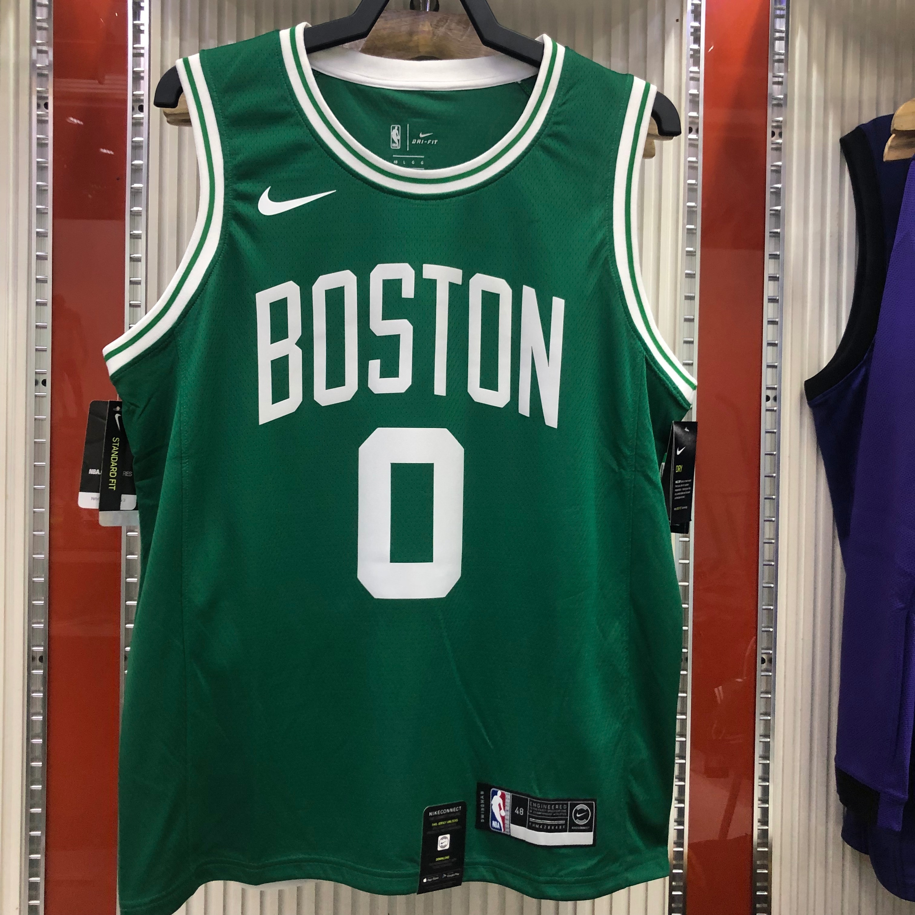 Celtics throwback green 0 Tatum