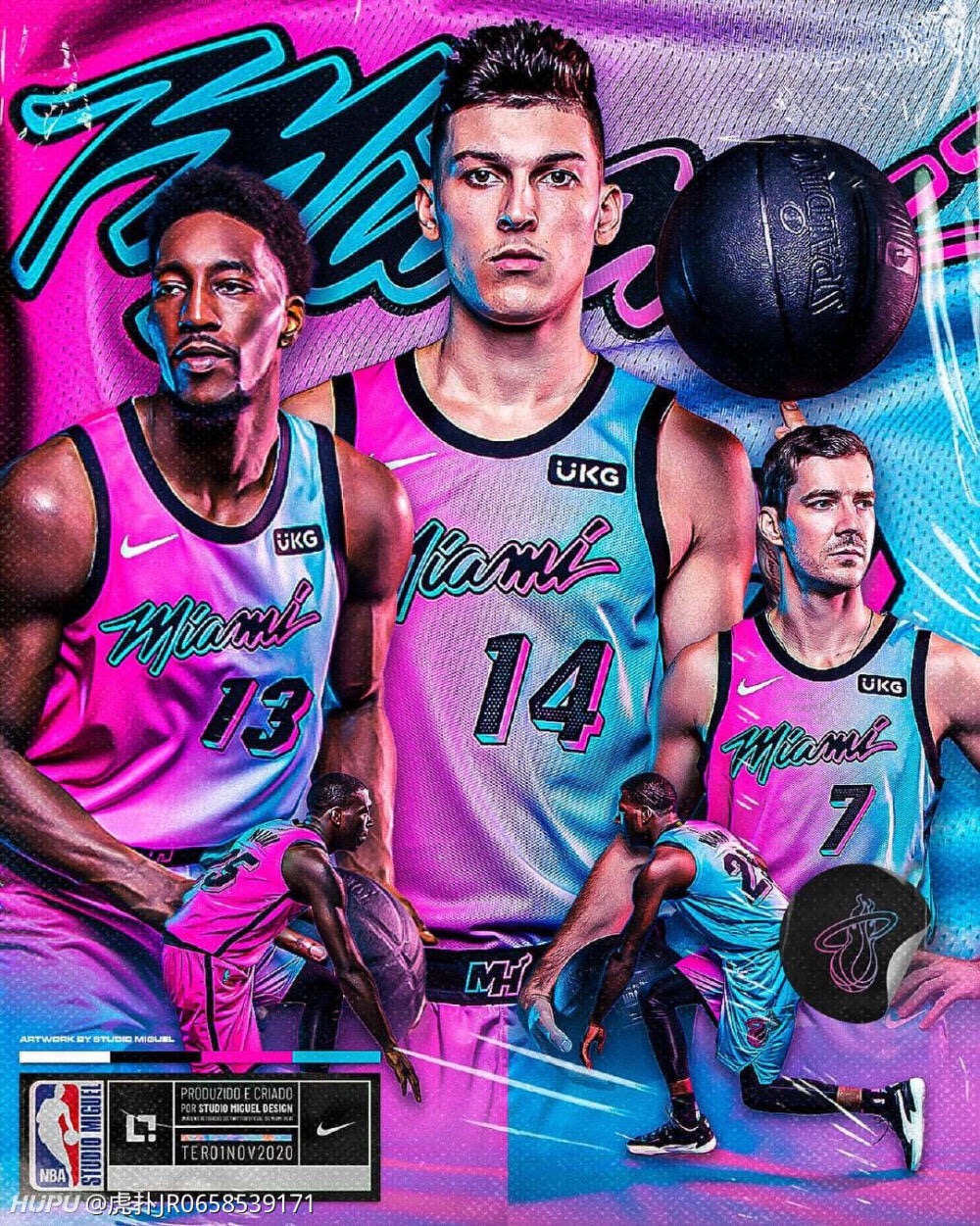 21 season Heat City version gradient # 22 Butler