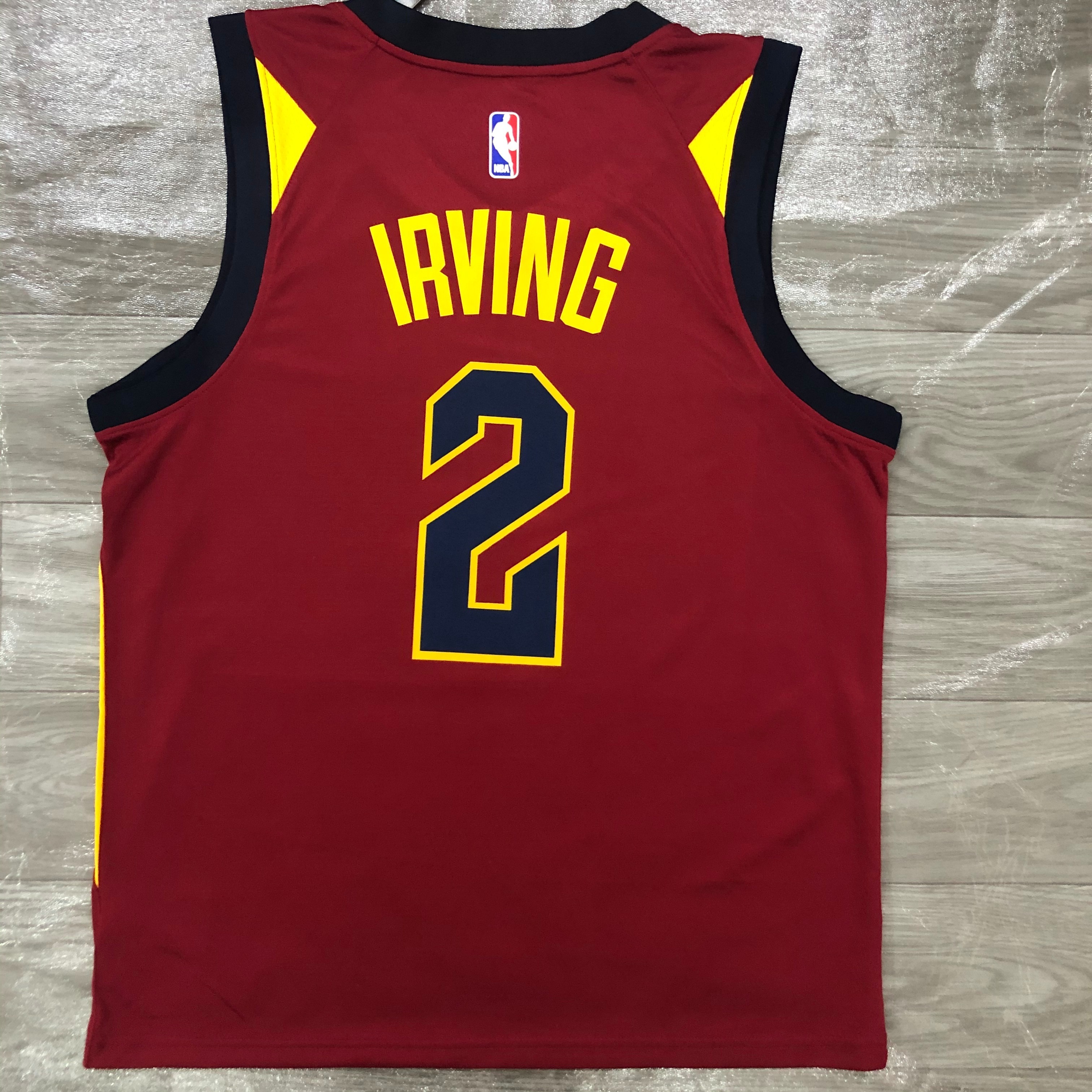 '17 Cavs Burgundy No. 2 Irving