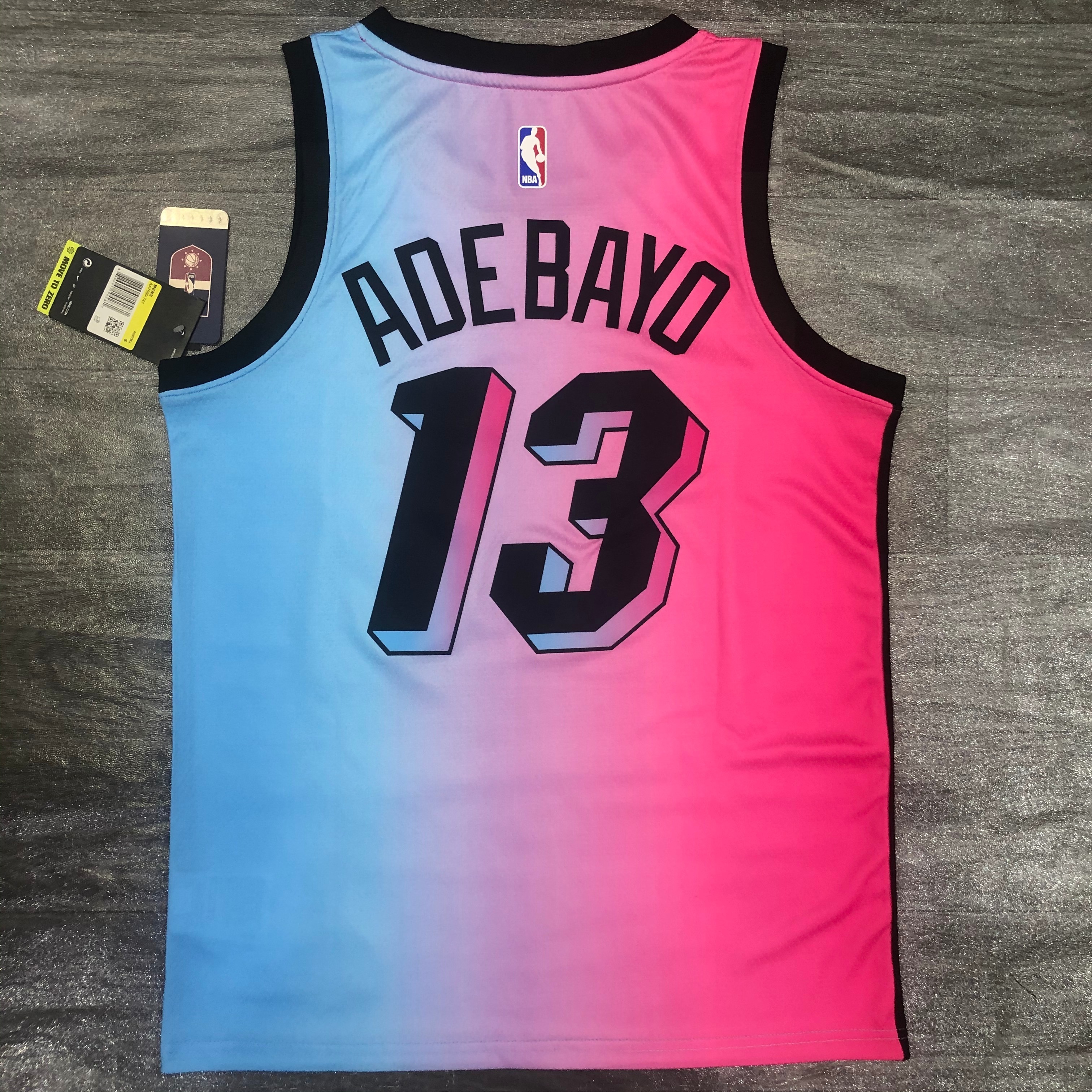 21 season Heat city version gradient 13 Adebayo