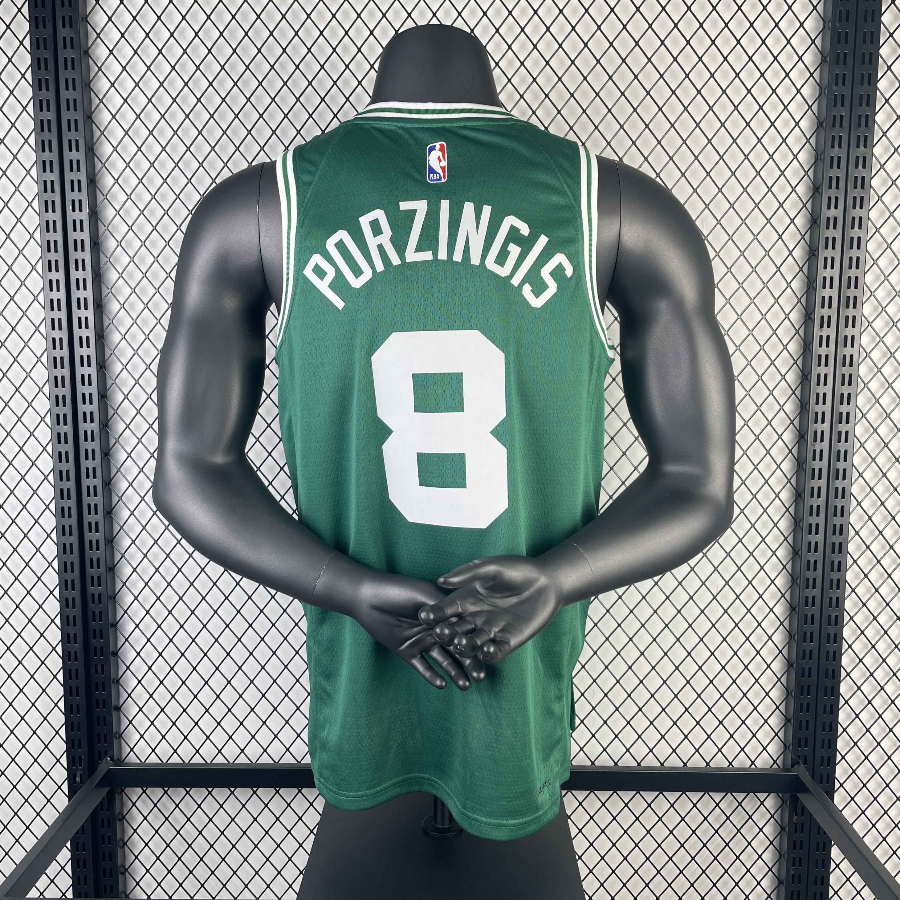 23 season Celtics green No. 8 Porzingis