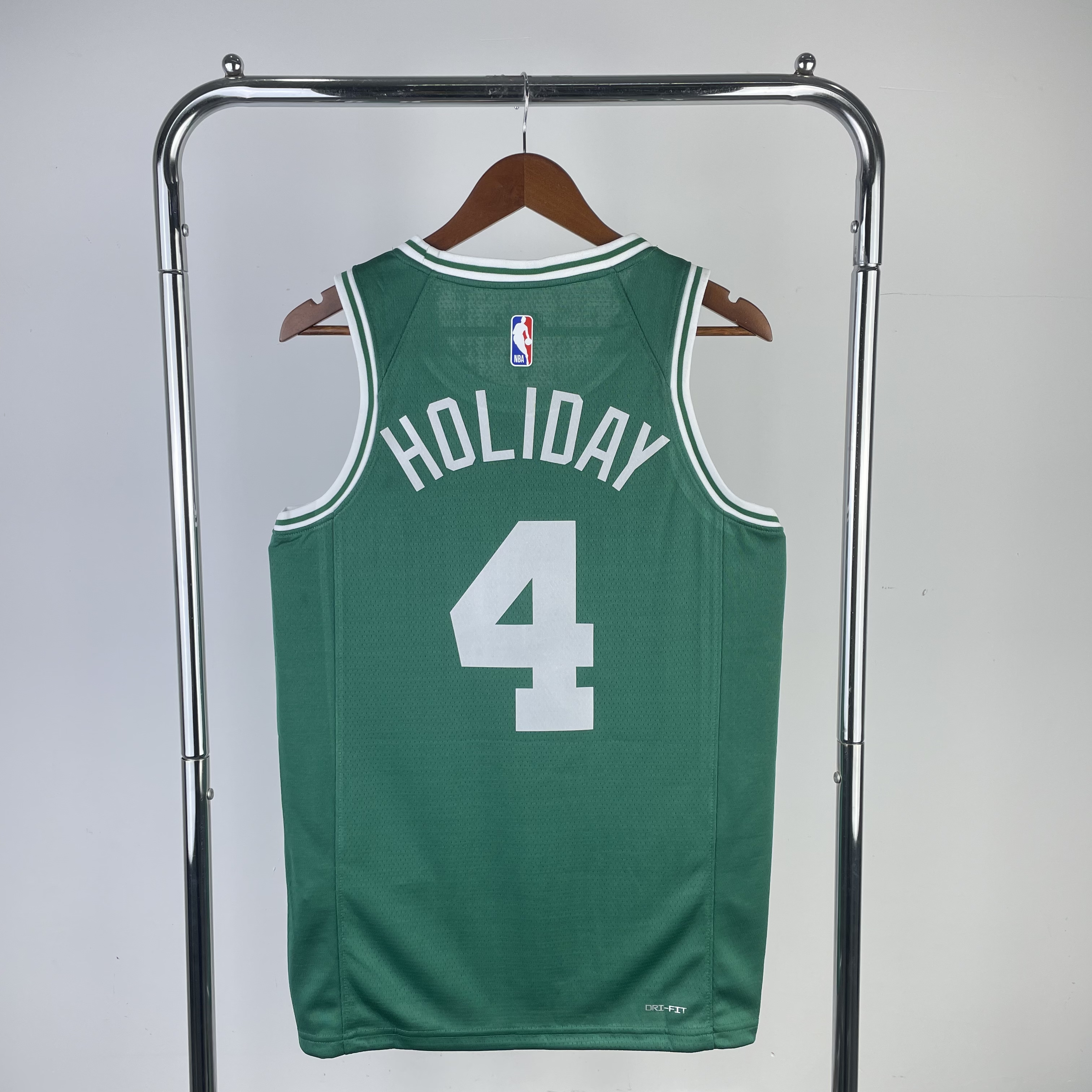Season 23 Celtics away green No. 4 Holiday