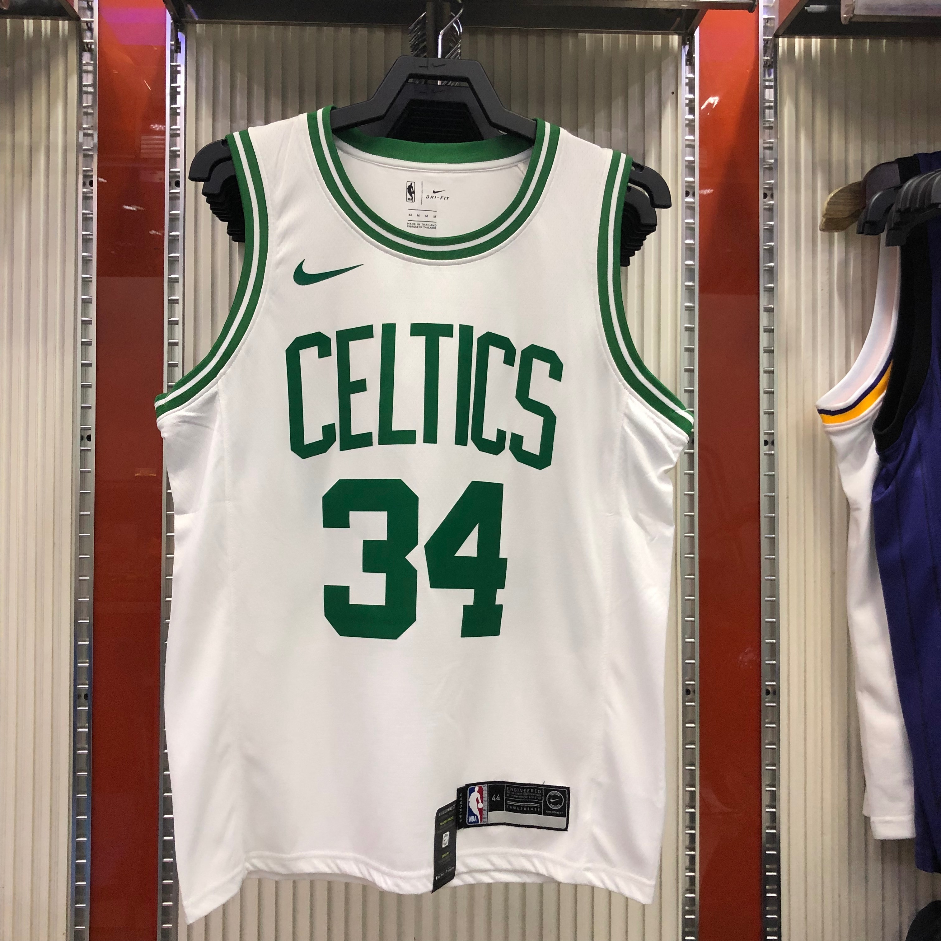 Celtics retro white 34 Paul. Pierce