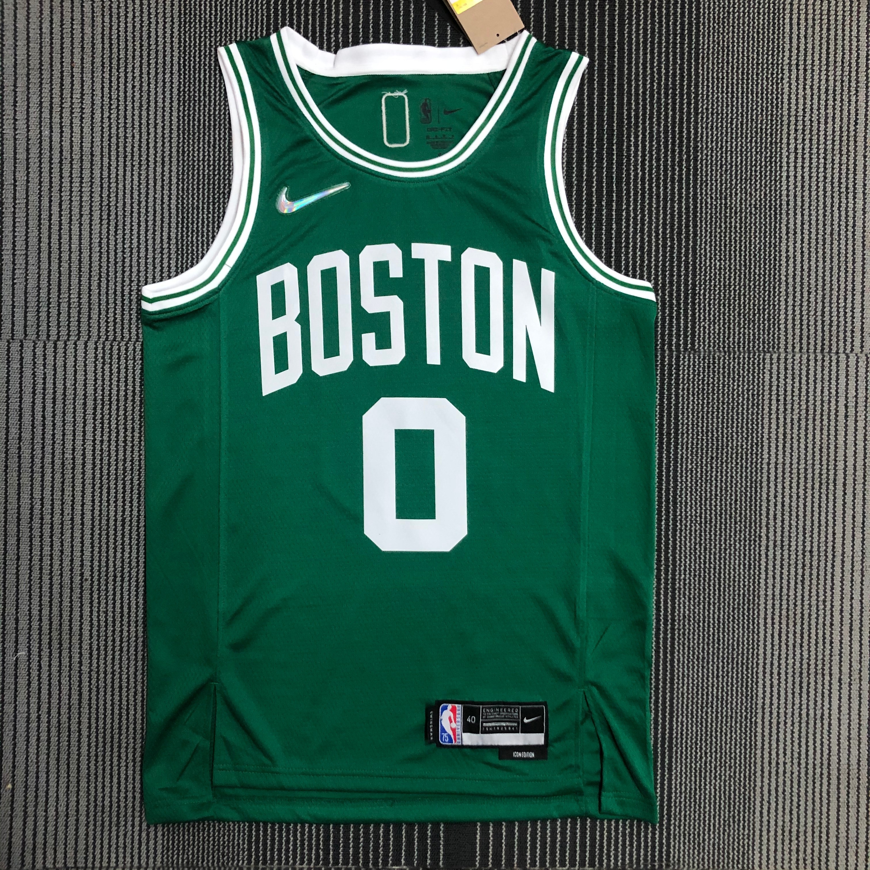75th anniversary Celtics green 0 Tatum