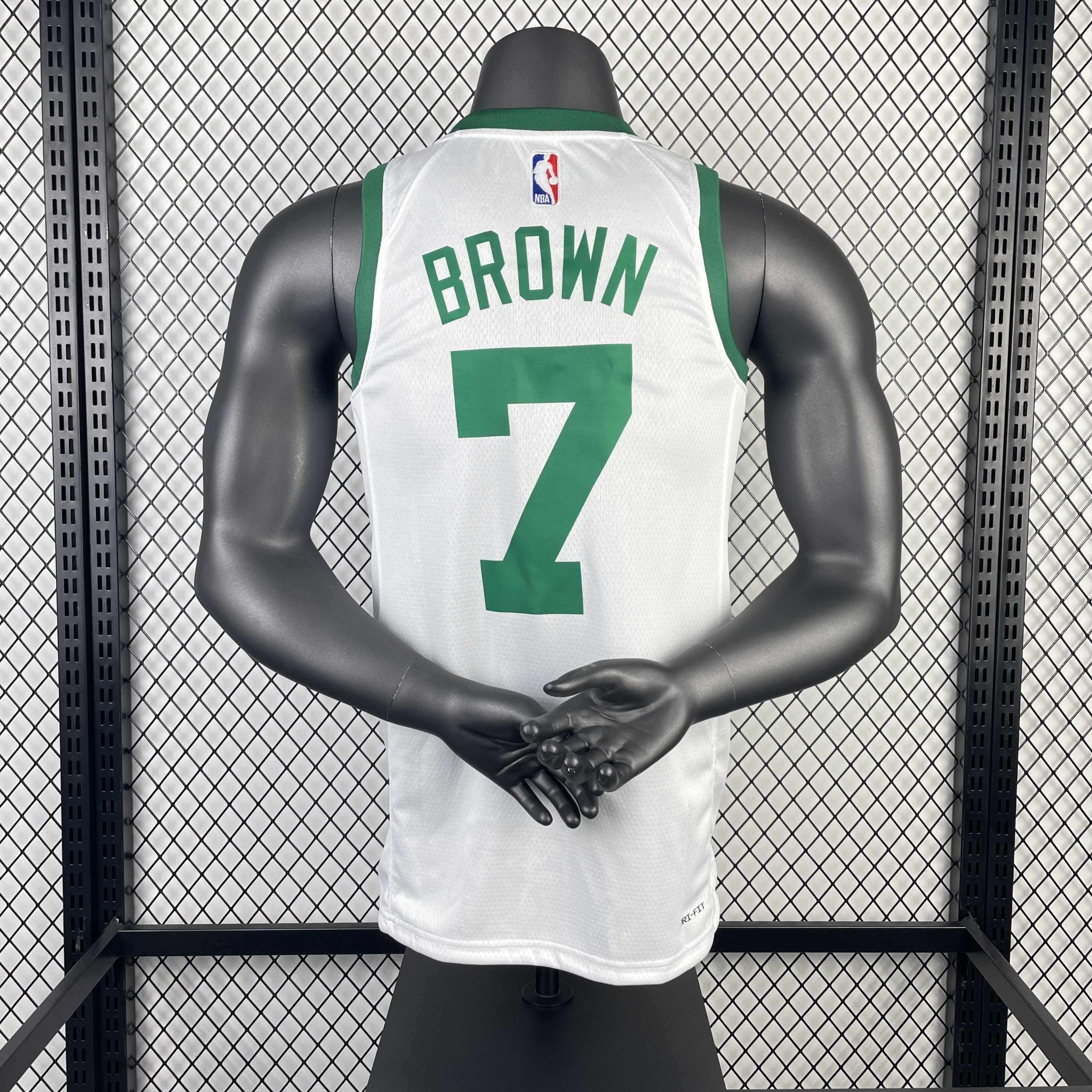 75th anniversary 22nd season Celtics throwback No. 7 Brown