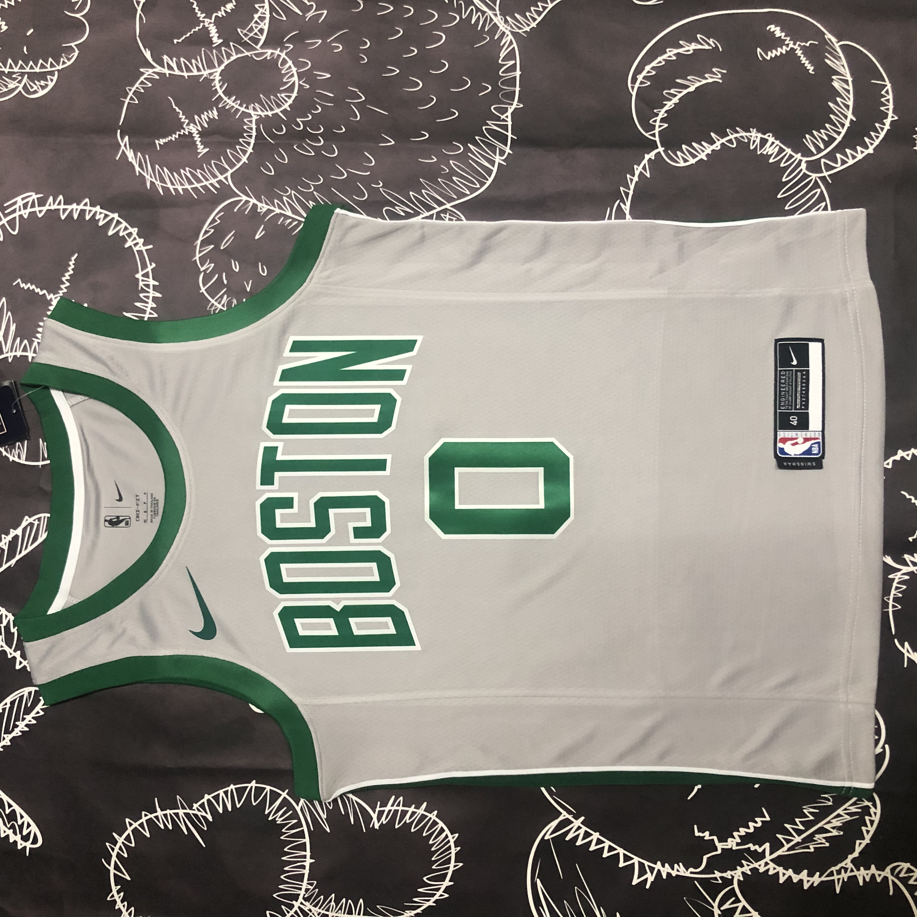 Celtics grey 0 Tatum