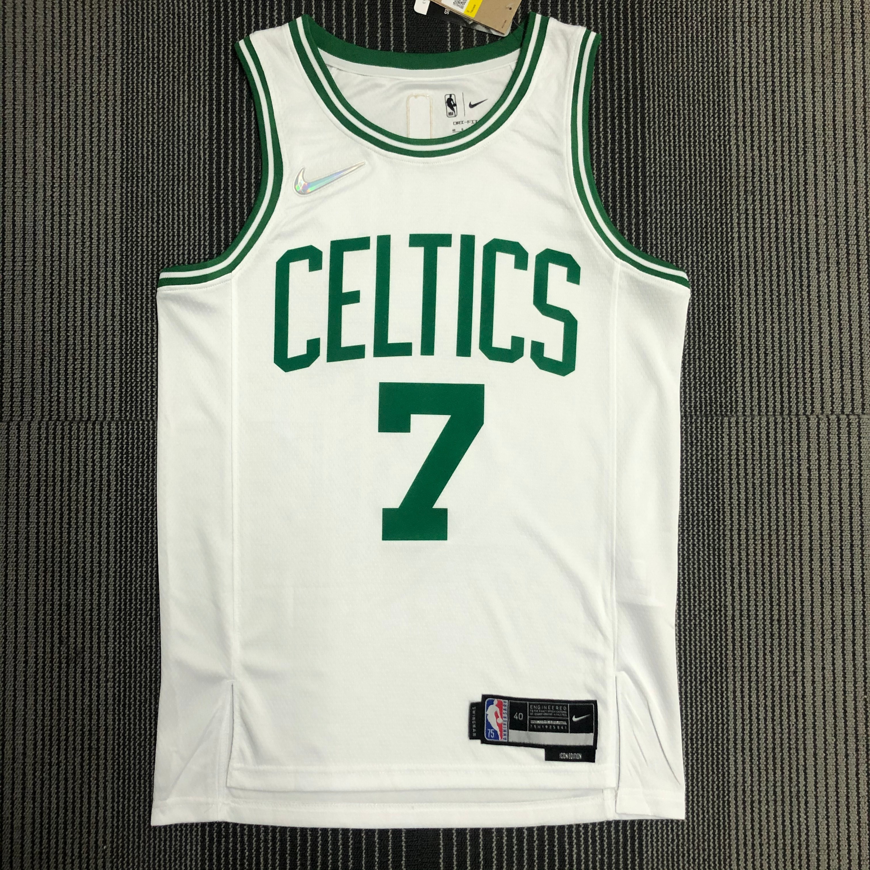 75th anniversary Celtic White No. 7 Brown
