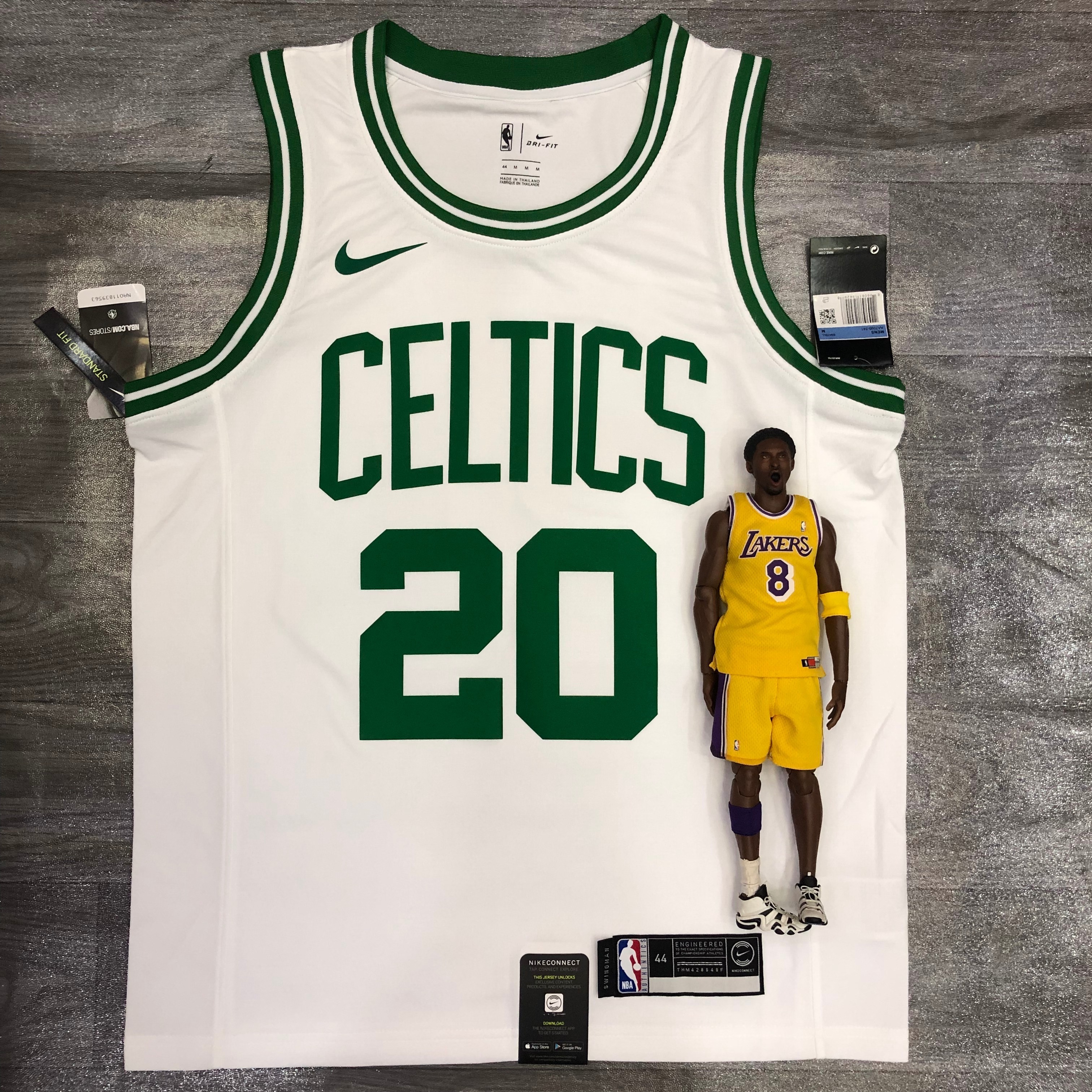 Celtics retro white 20 Ray. Allen