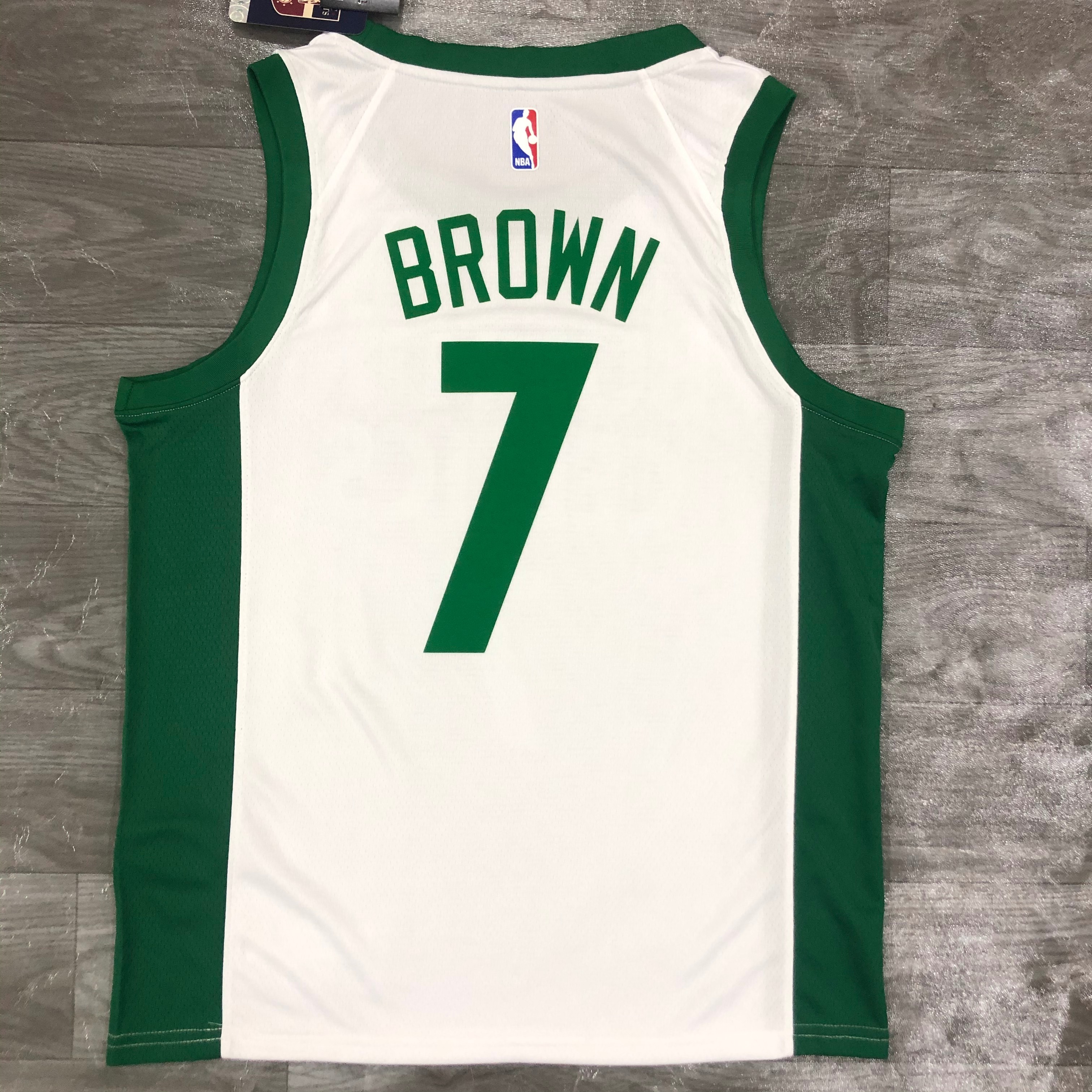 21 season Celtics City edition number 7 Jaylen. Brown