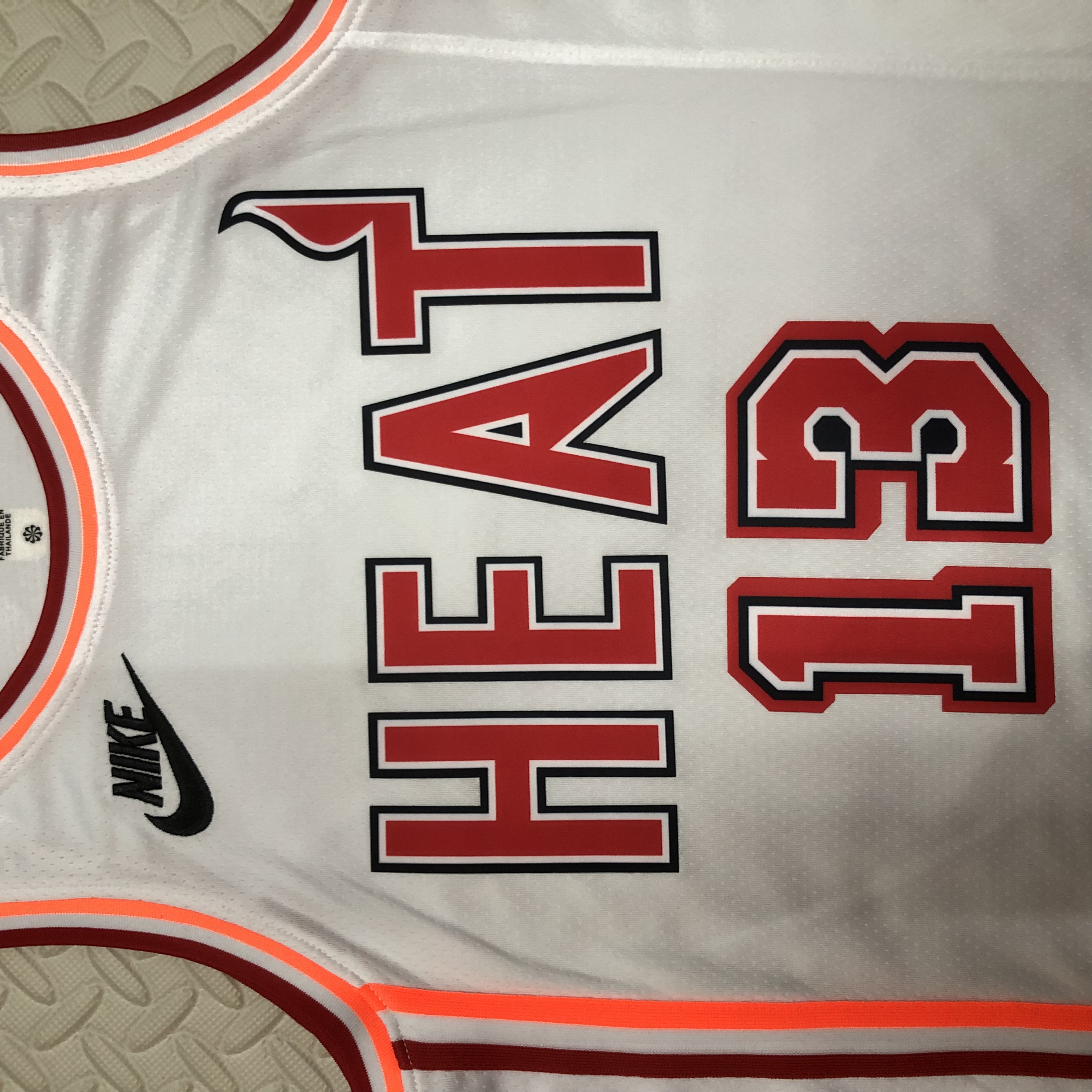 '23 Heat throwback No. 13 Adebayo