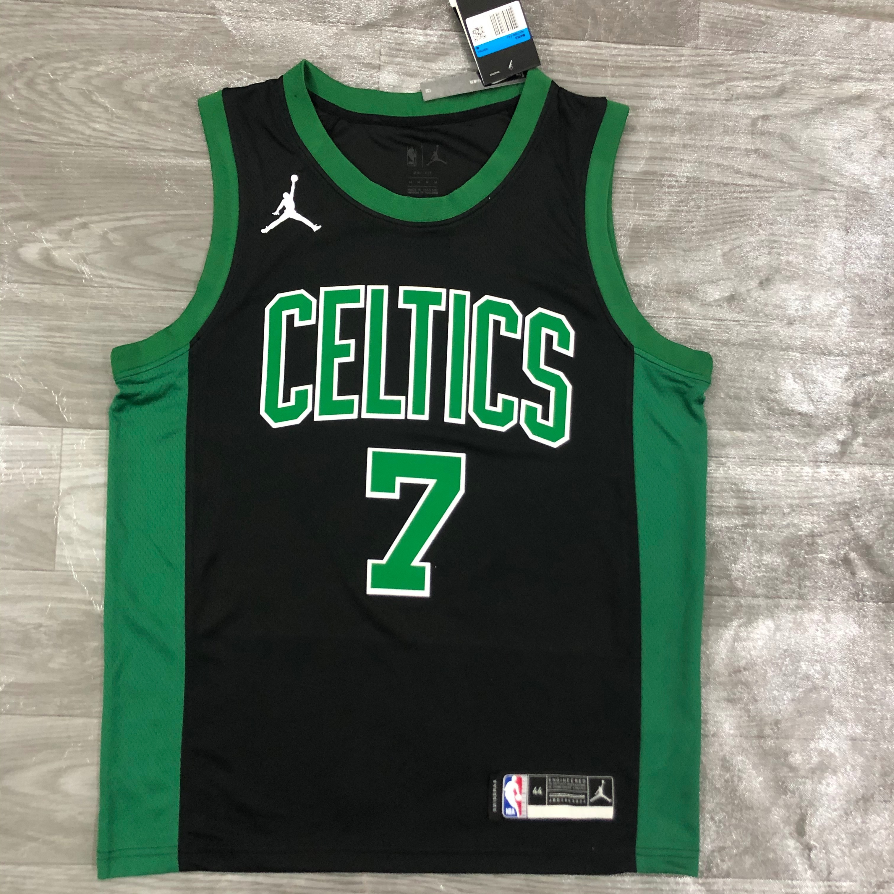 21 Celtics Jordan theme # 7 Jaylen. Brown