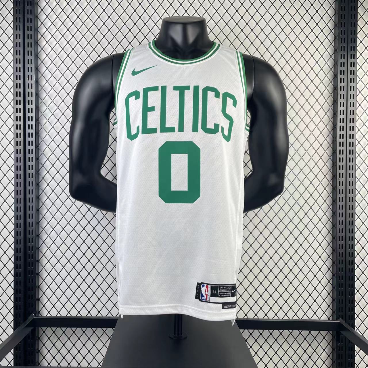 '23 Celtics white No. 0 Tatum