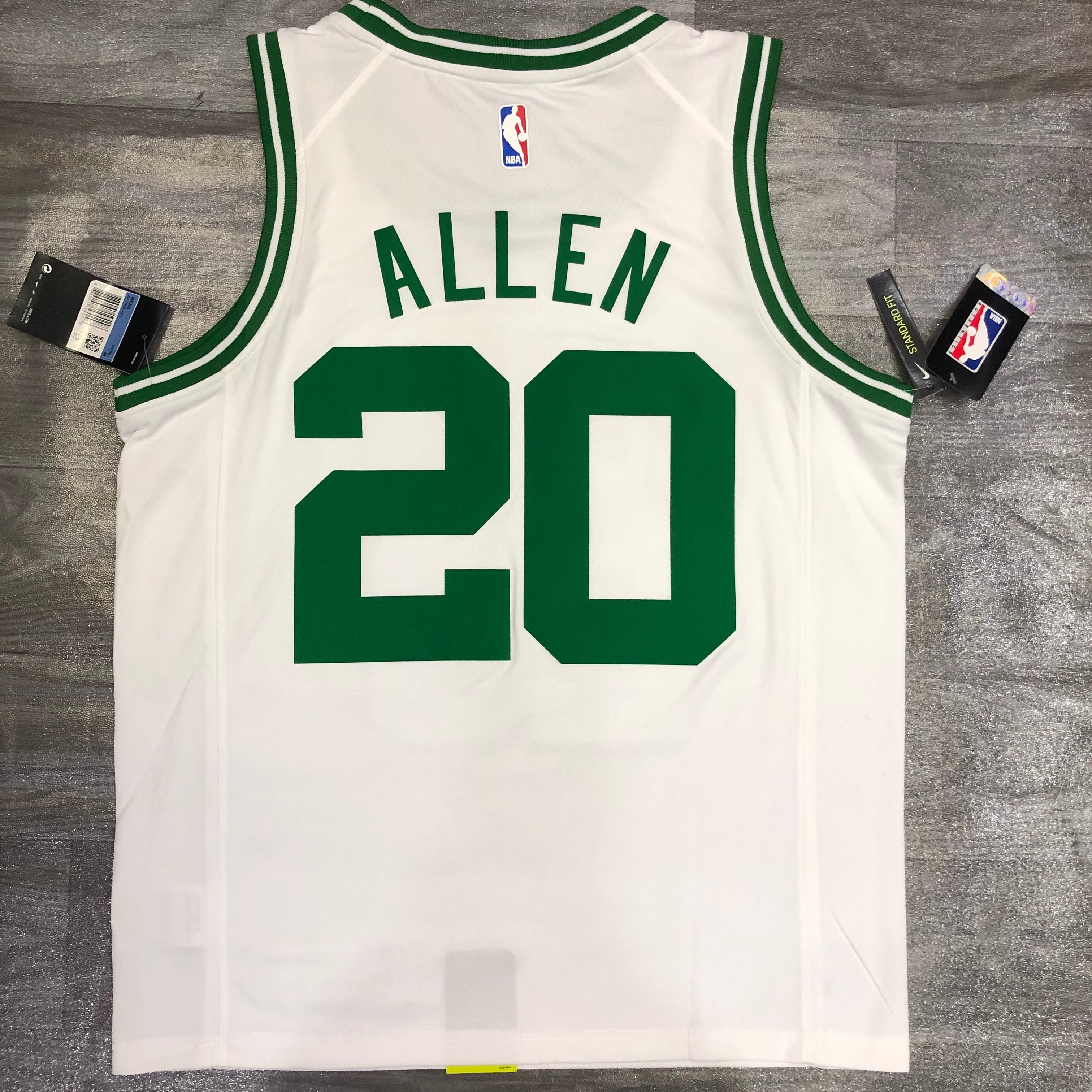 Celtics retro white 20 Ray. Allen