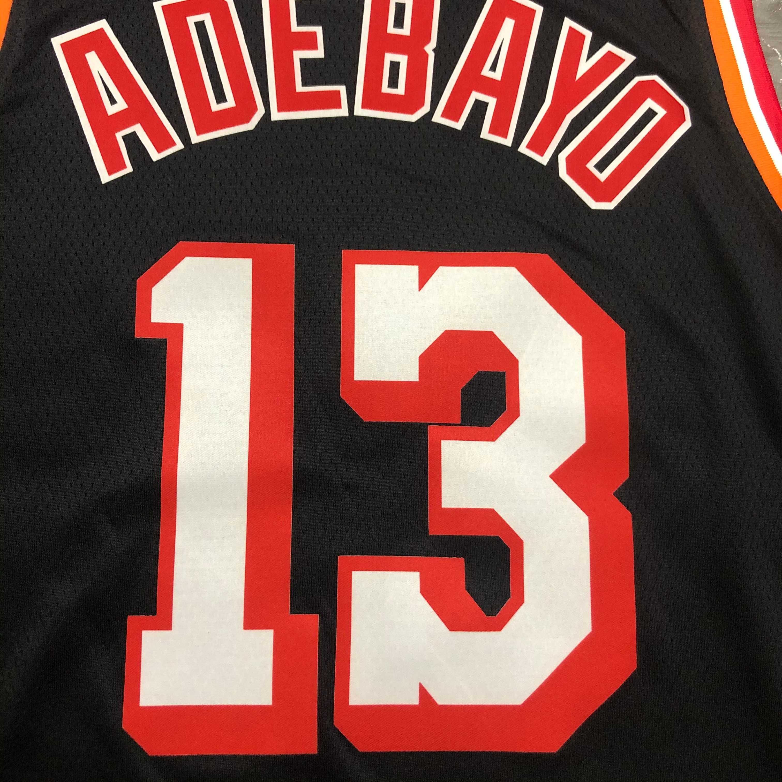 '18 Heat throwback night black 13 Adebayo