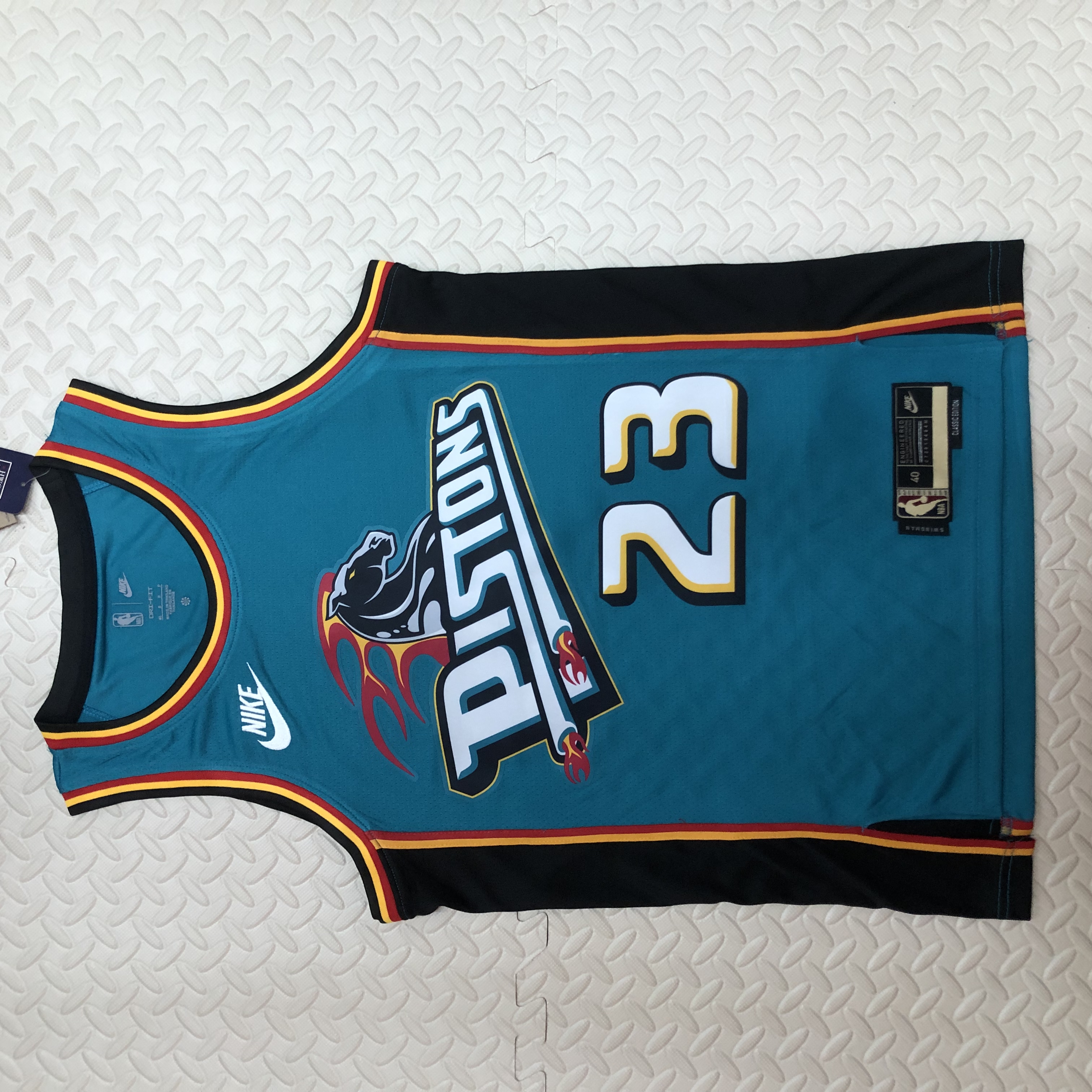 23 Pistons throwback # 23 IVEY