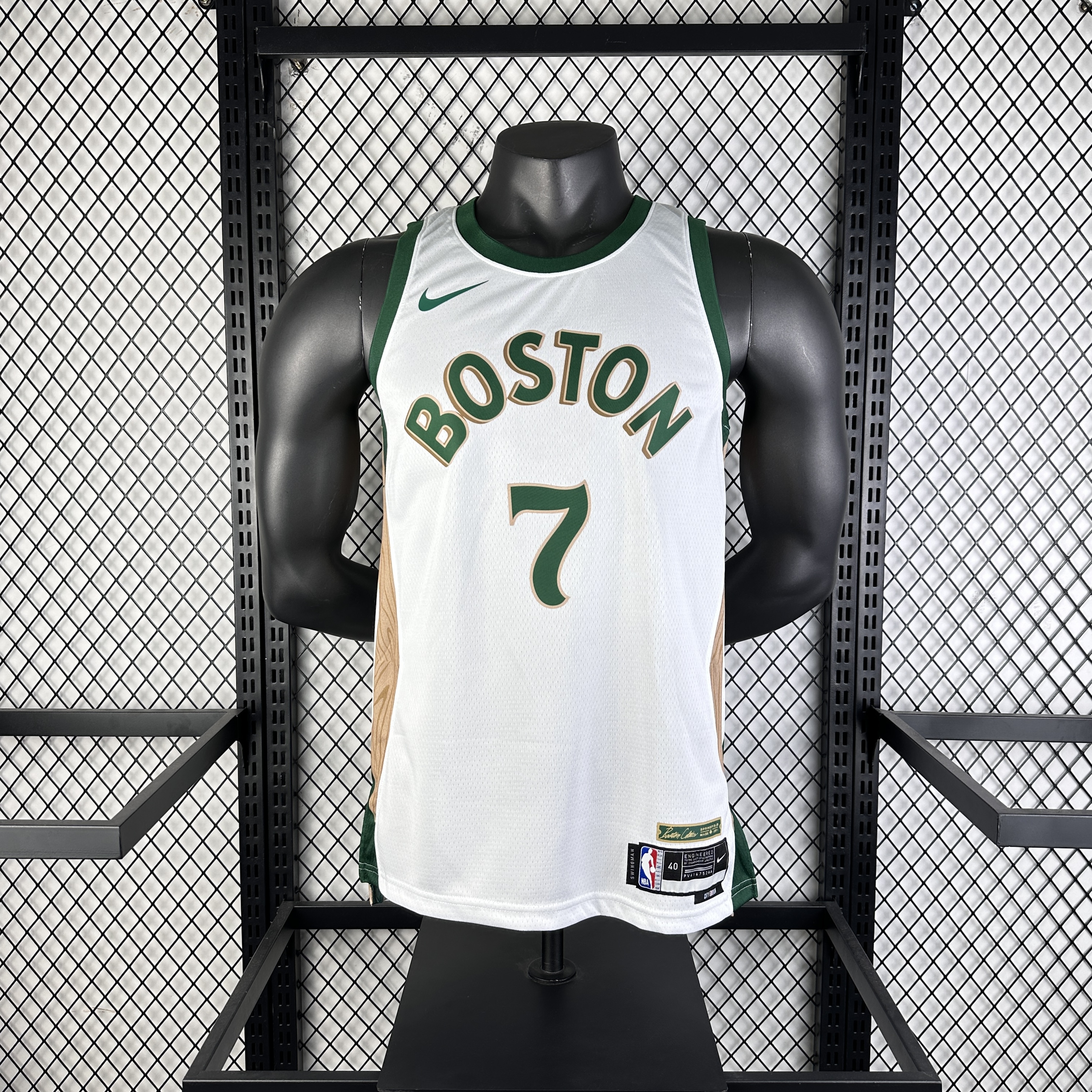 24 season Celtics City edition No. 7 Brown