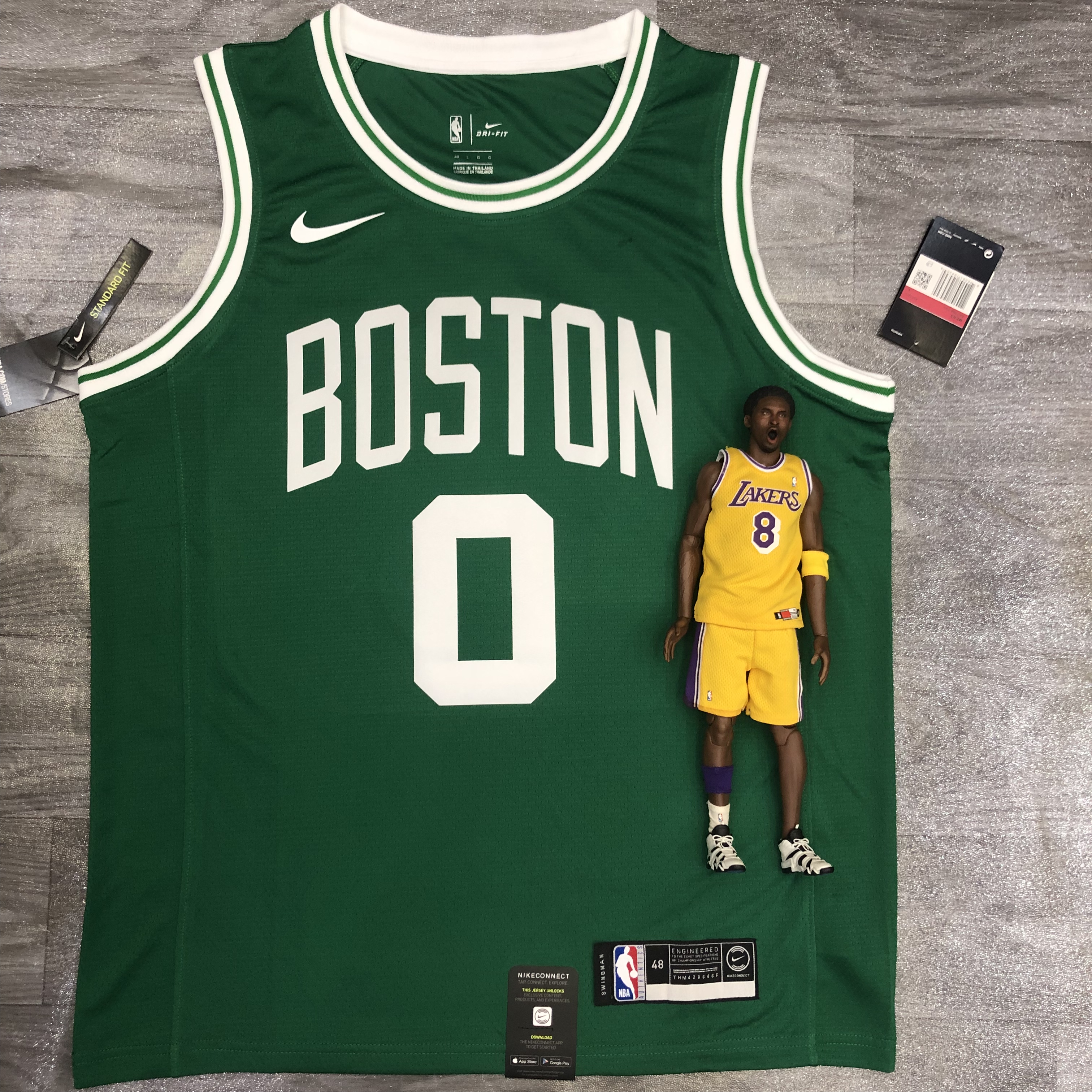 Celtics throwback green 0 Tatum