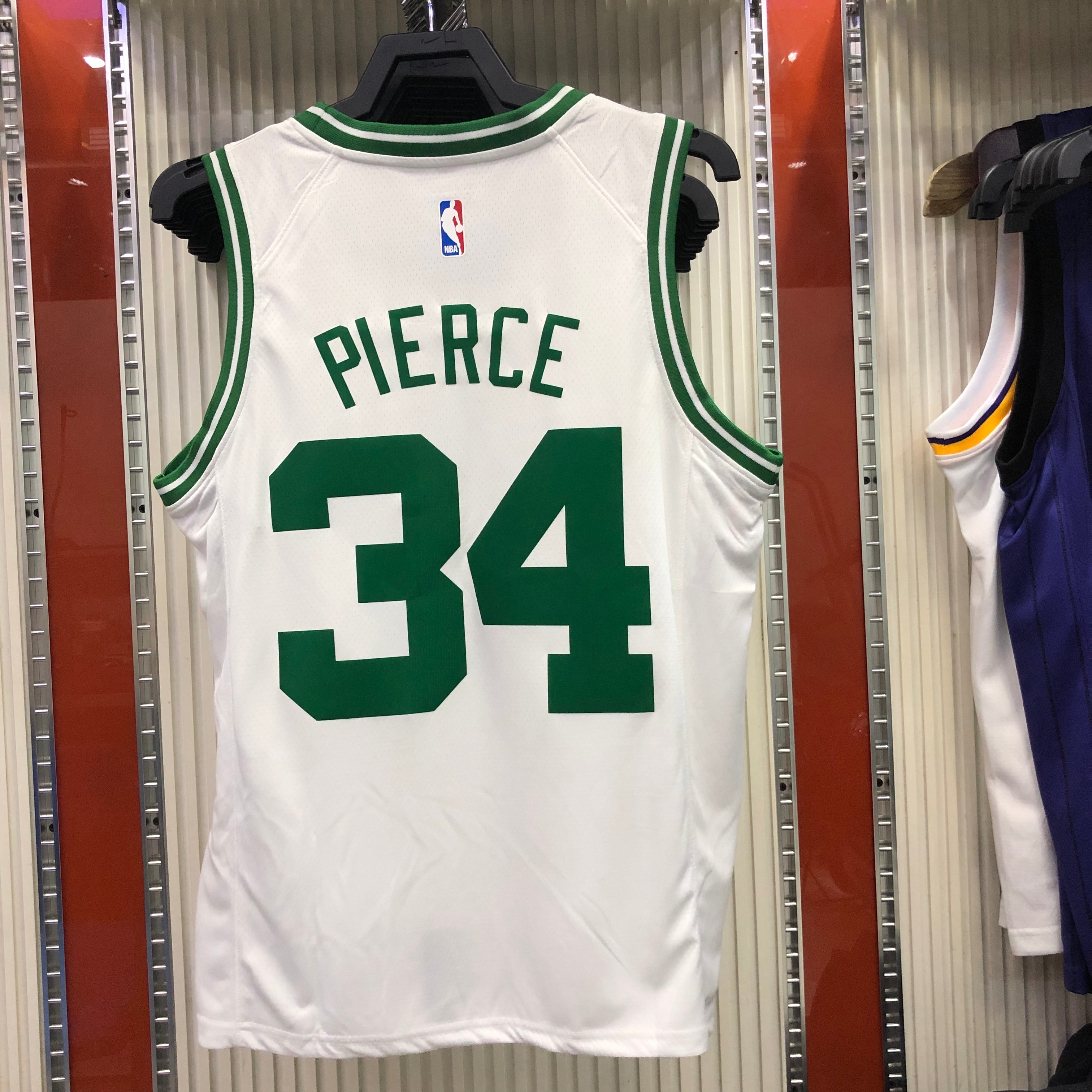 Celtics retro white 34 Paul. Pierce