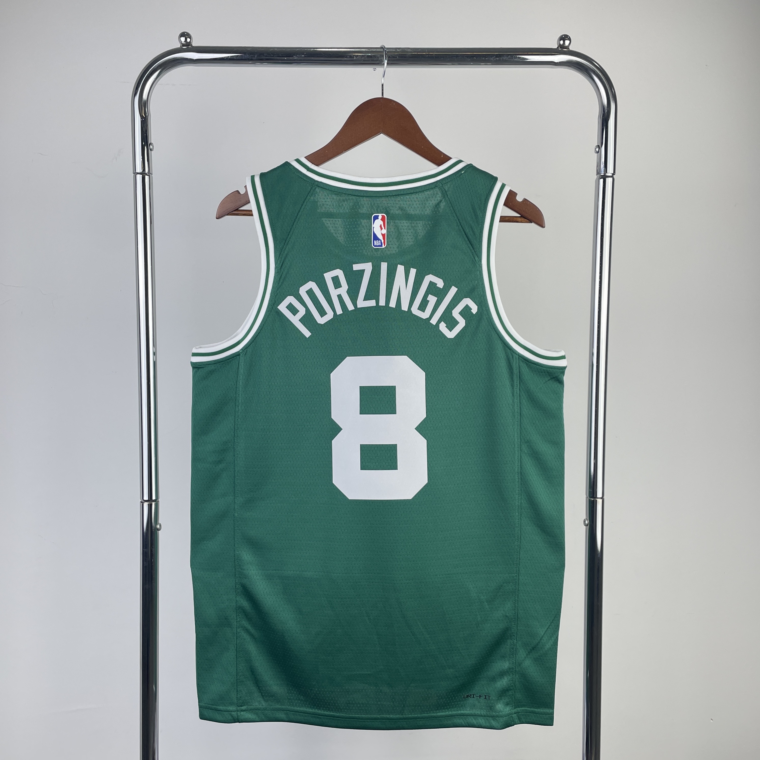 23 season Celtics green No. 8 Porzingis