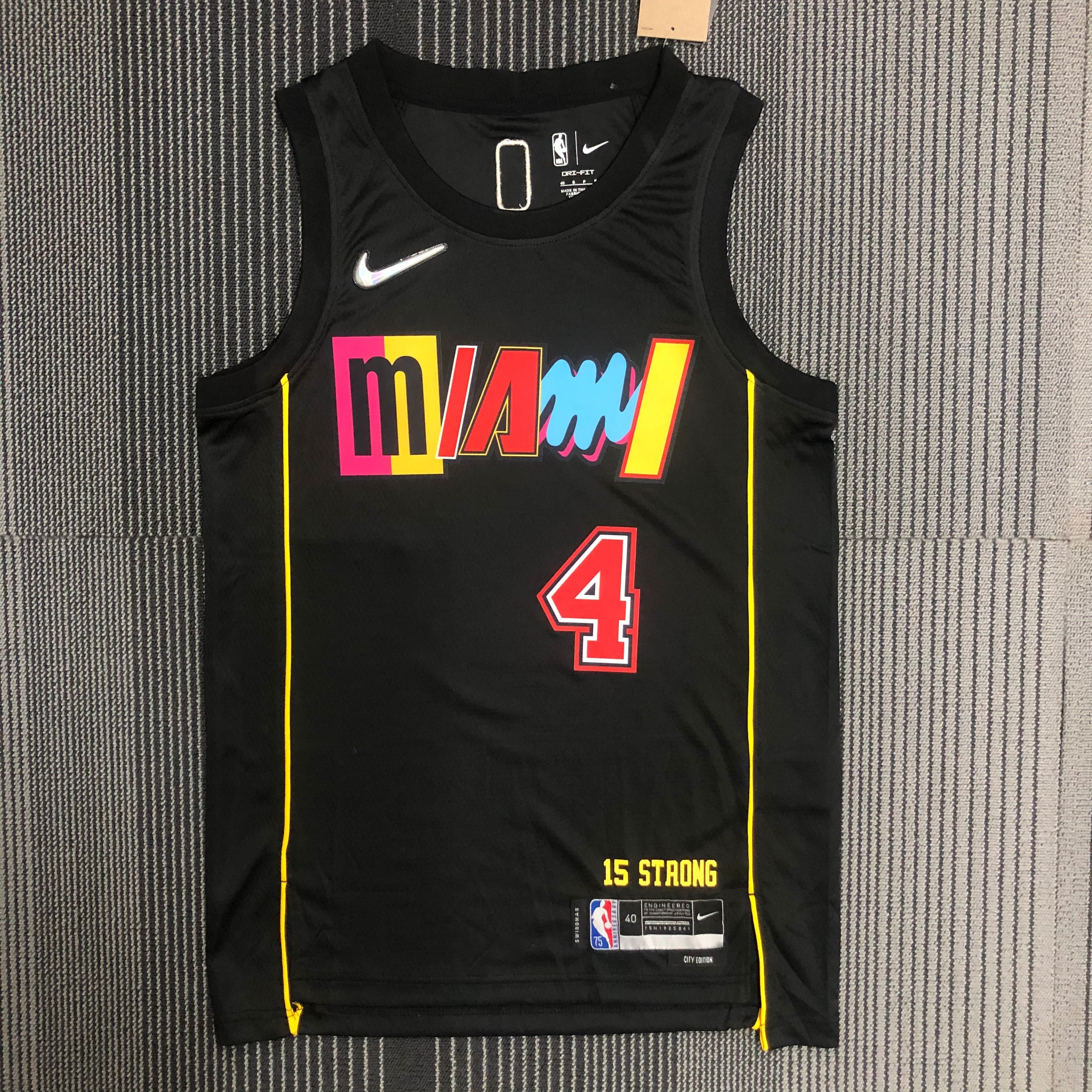 22 season Heat city edition No. 4 Oladipo