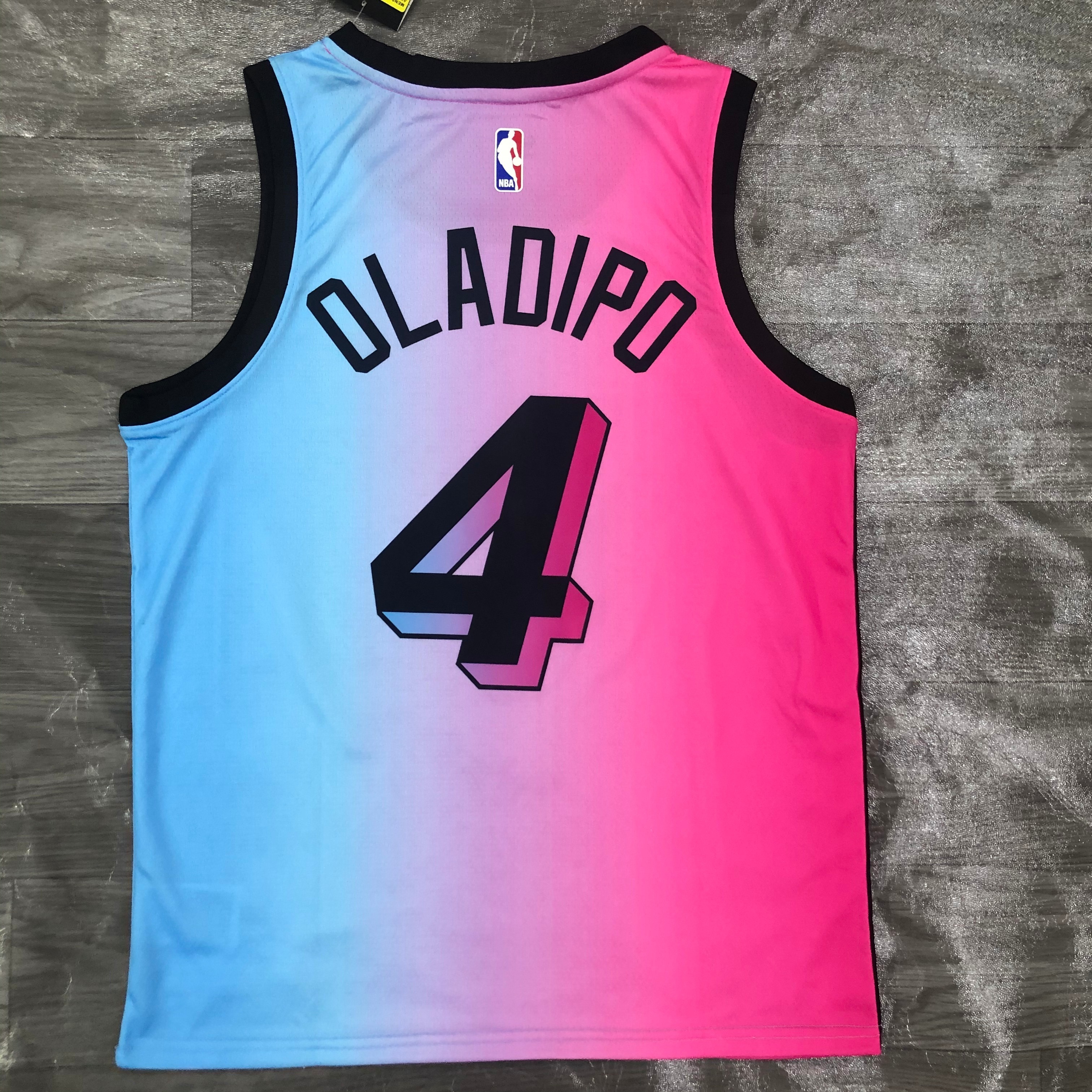 21 season city version Heat team gradient 4 Oladipo