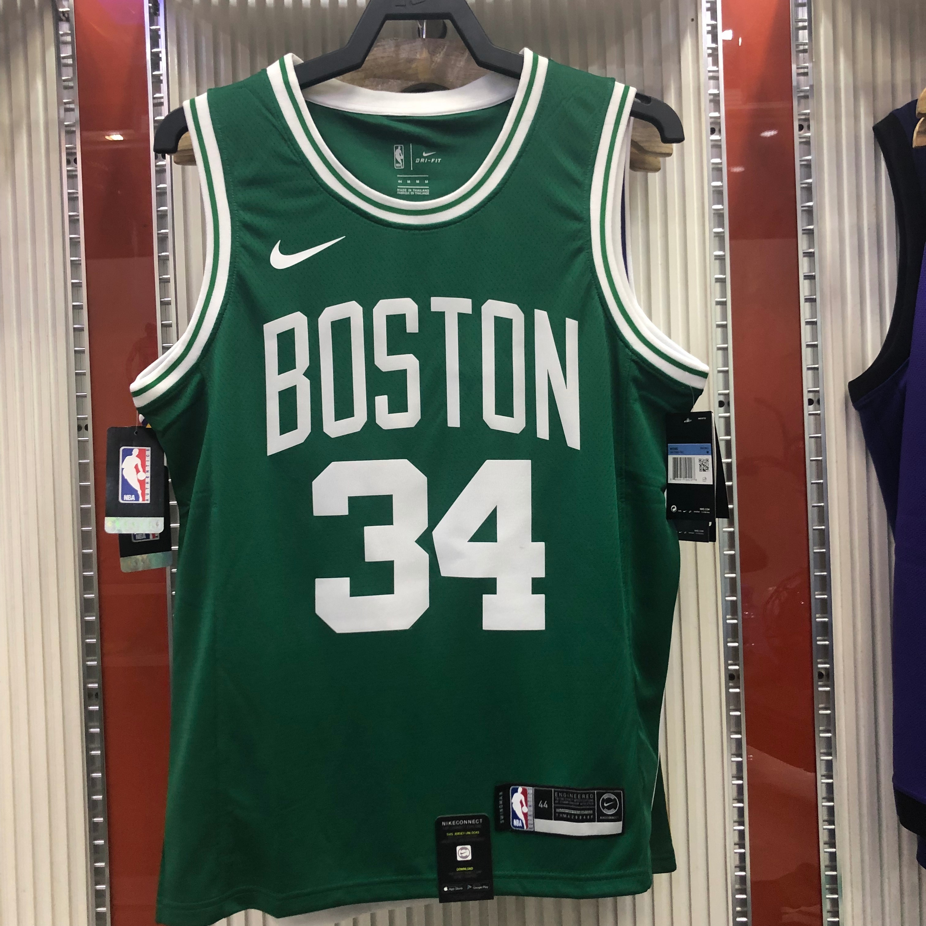 Celtics throwback green 34 Paul. Pierce