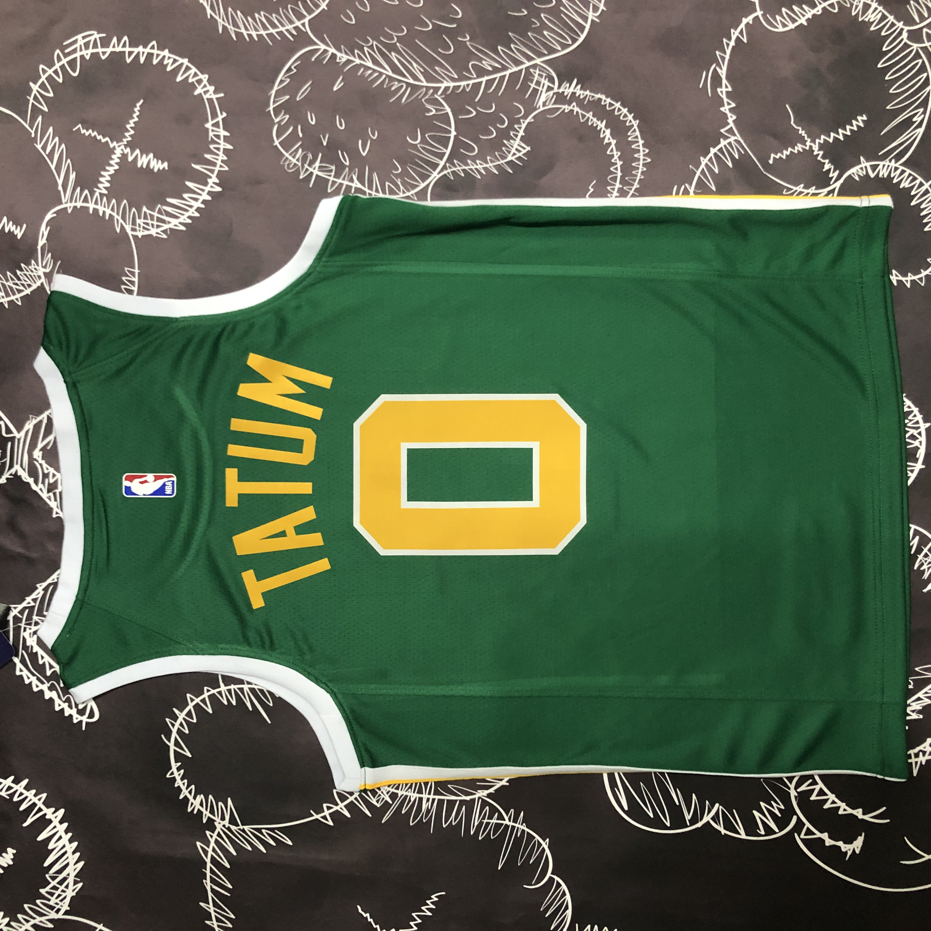 Celtics Green Gold Zero Tatum