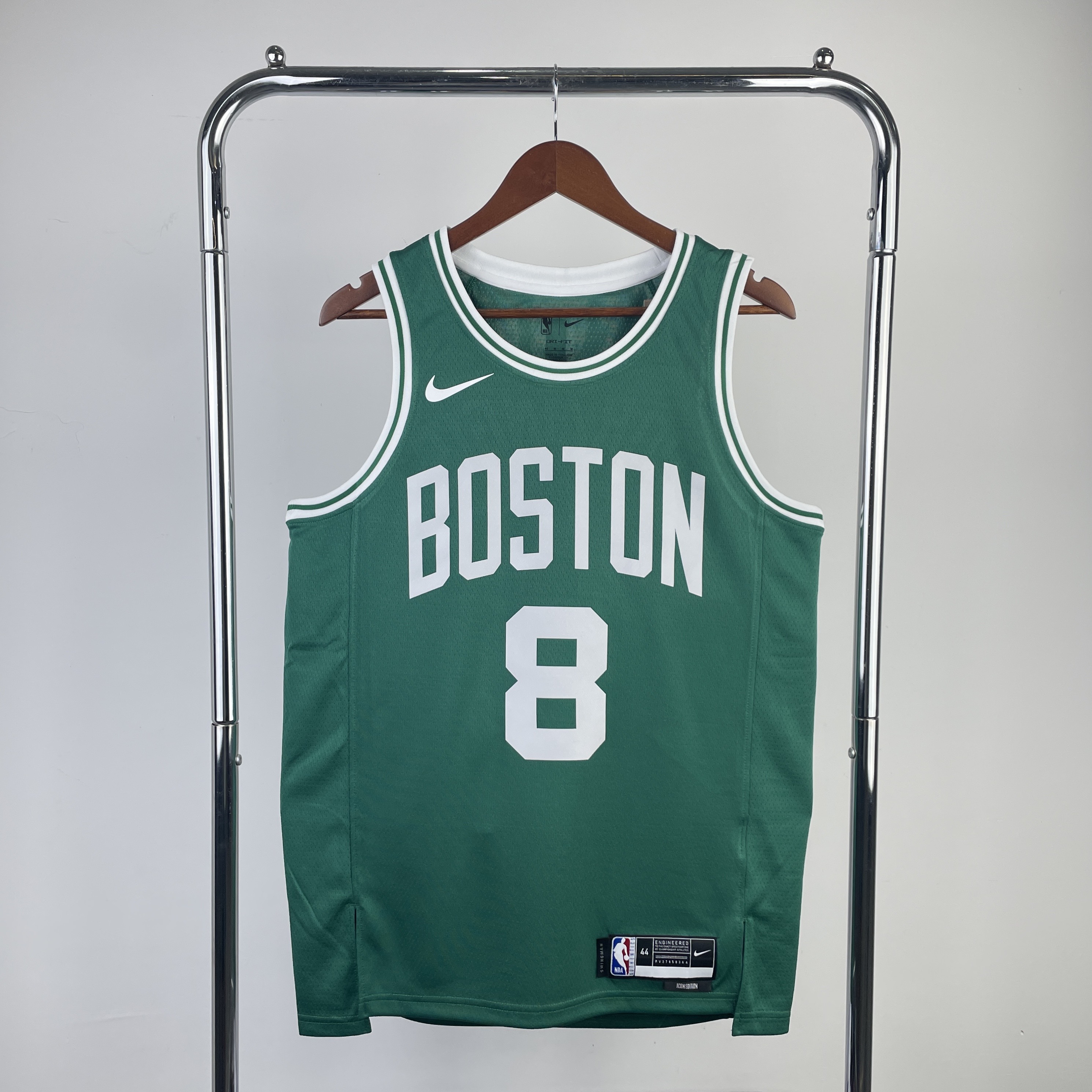 23 season Celtics green No. 8 Porzingis