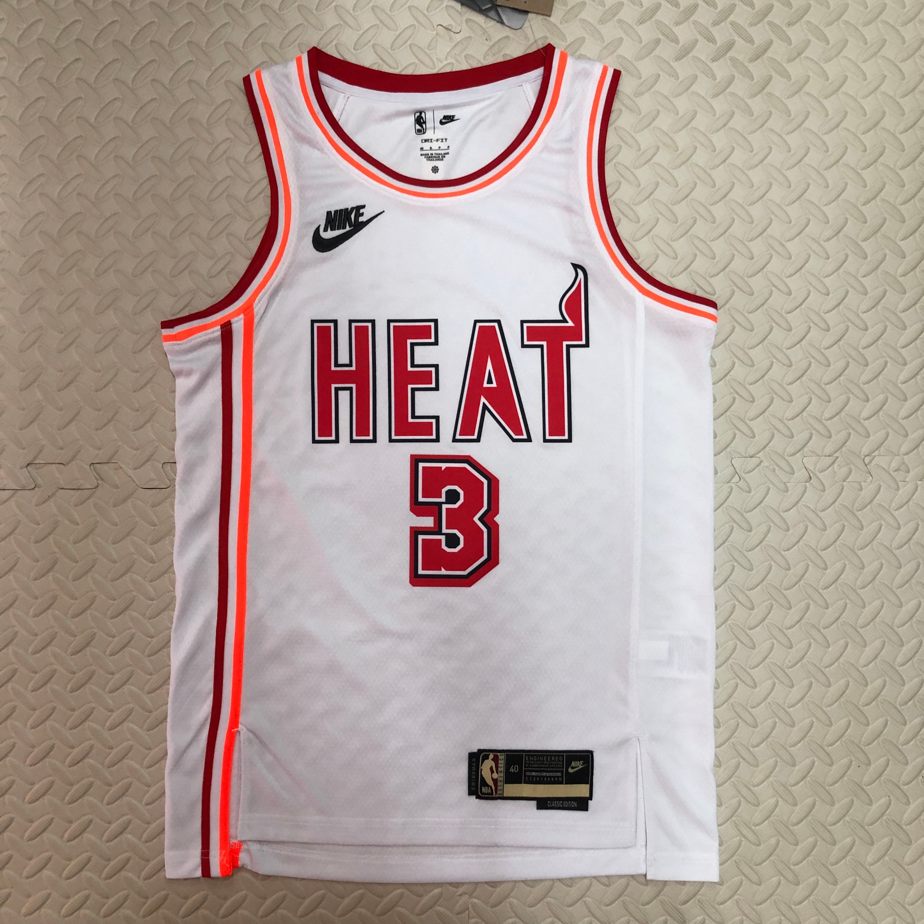 23 season Heat throwback No. 3 Wade