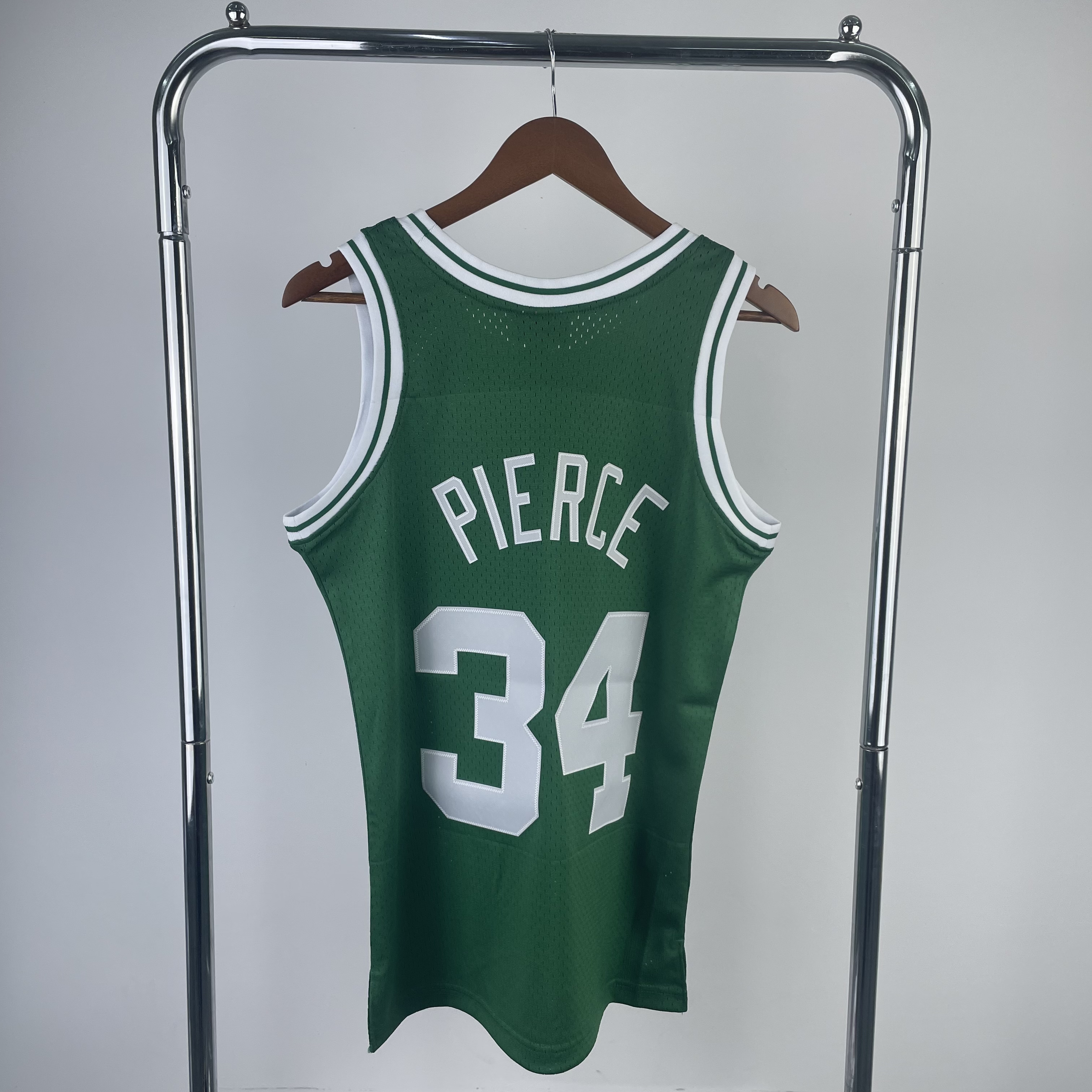 MN Hot Press Throwback jersey SW Celtics 200708 green 34 Pierce
