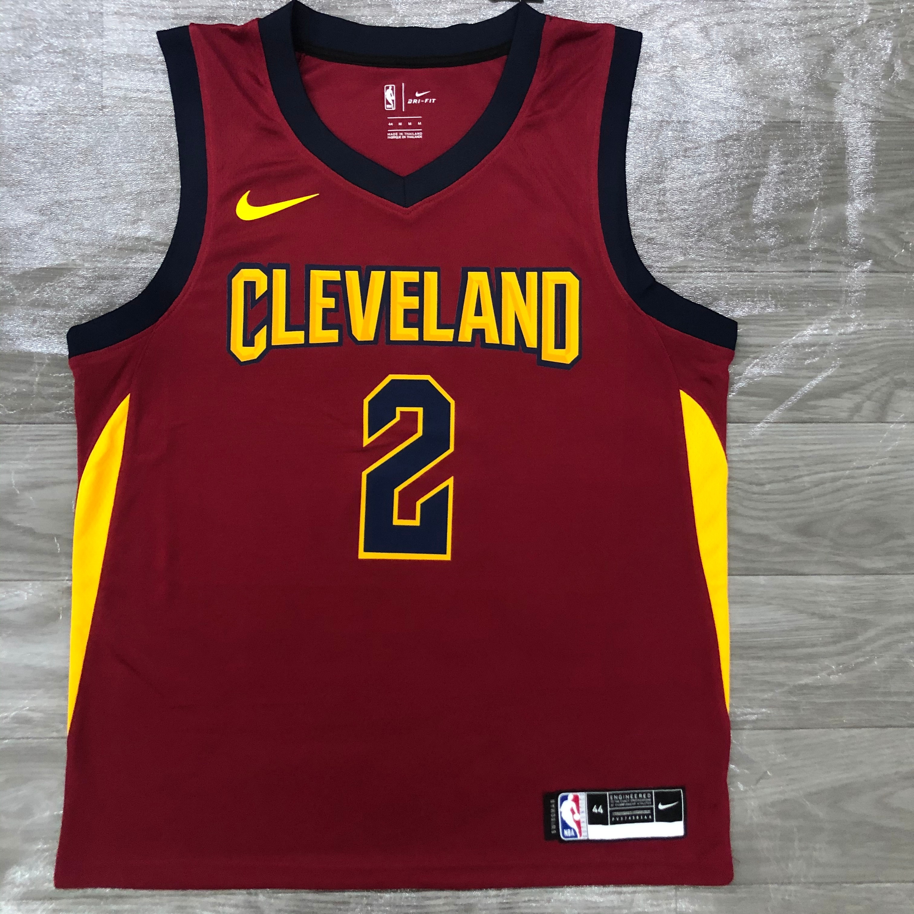 '17 Cavs Burgundy No. 2 Irving